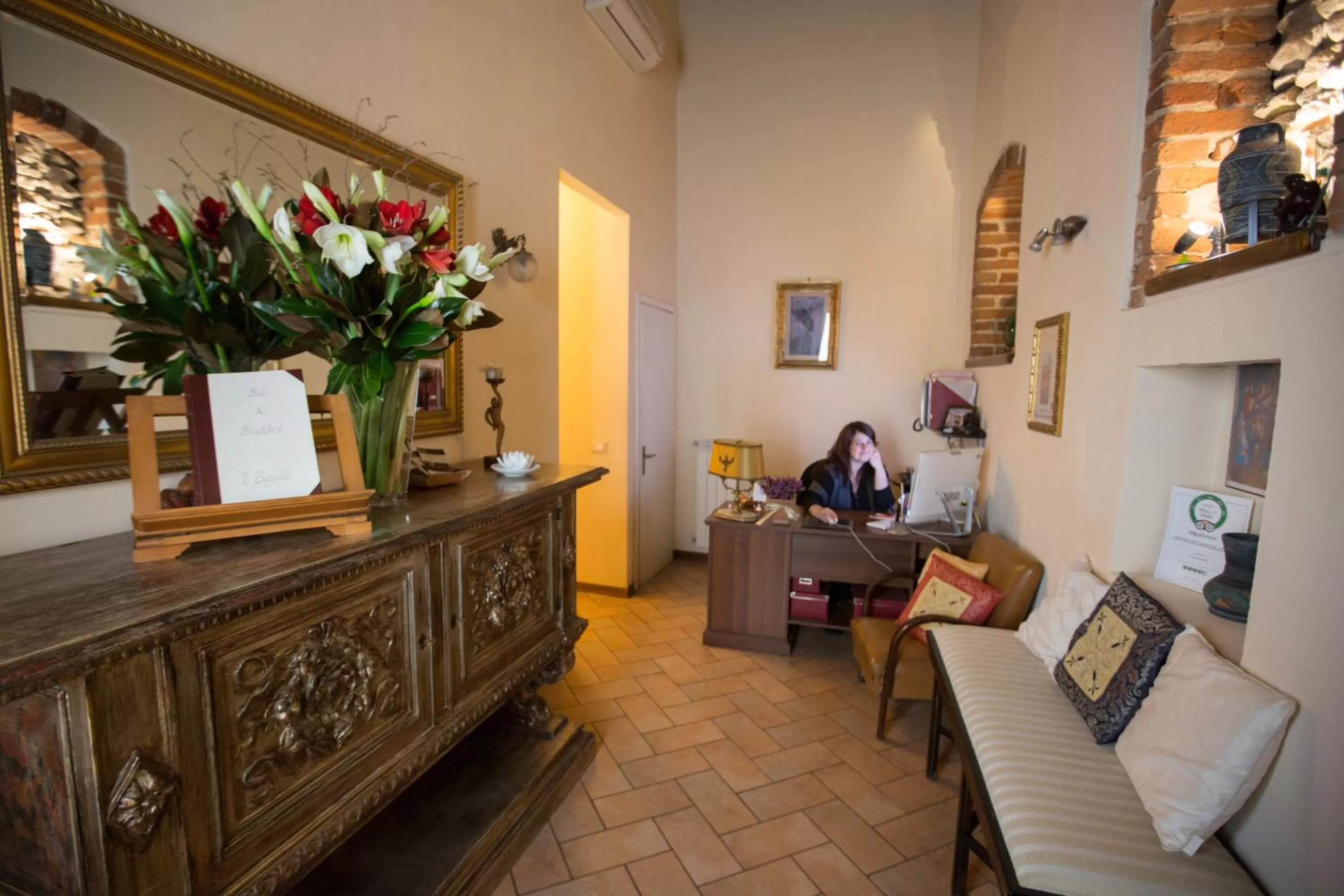 Lobby or reception in Bed & Breakfast Il Bargello