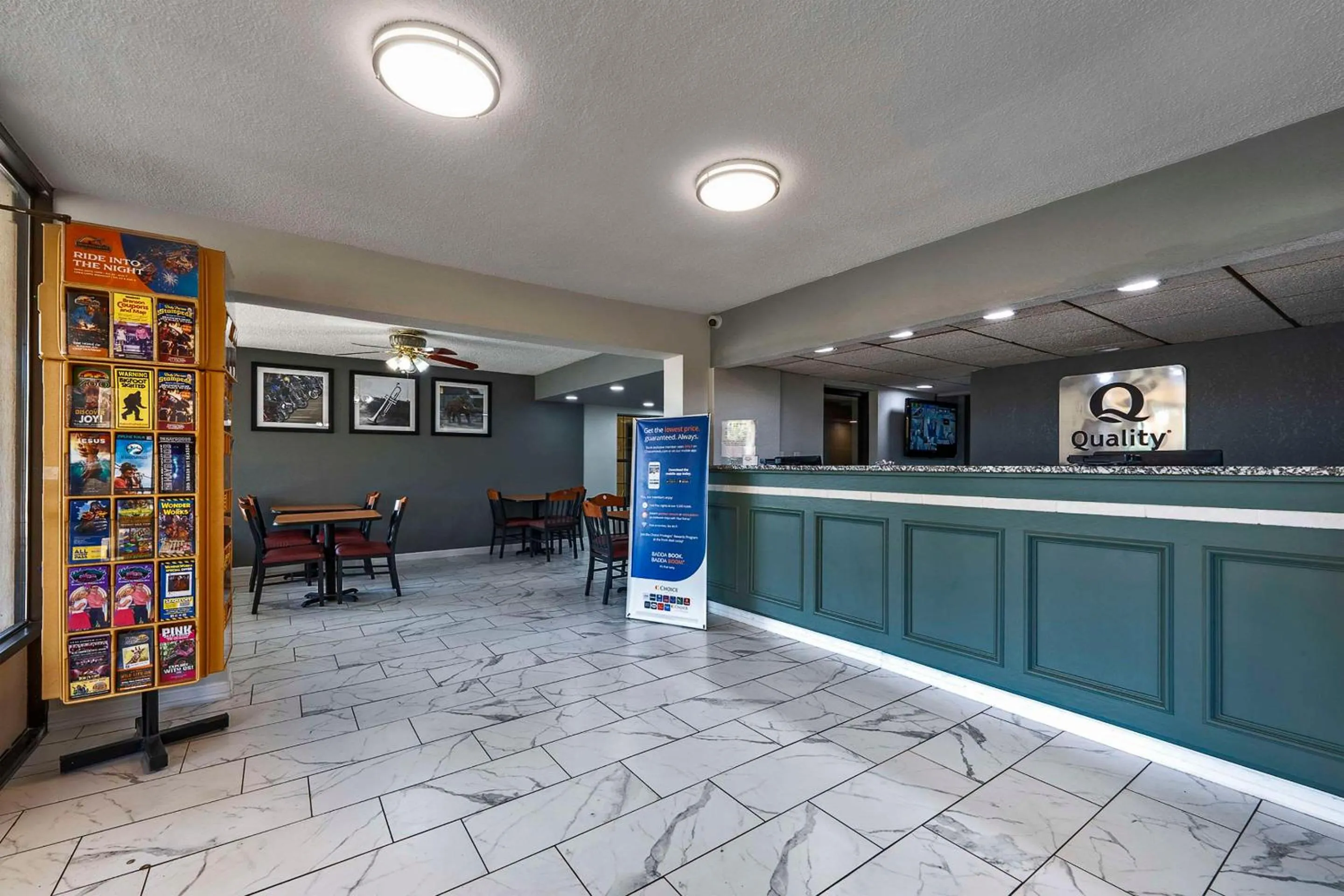 Lobby or reception in Quality Inn