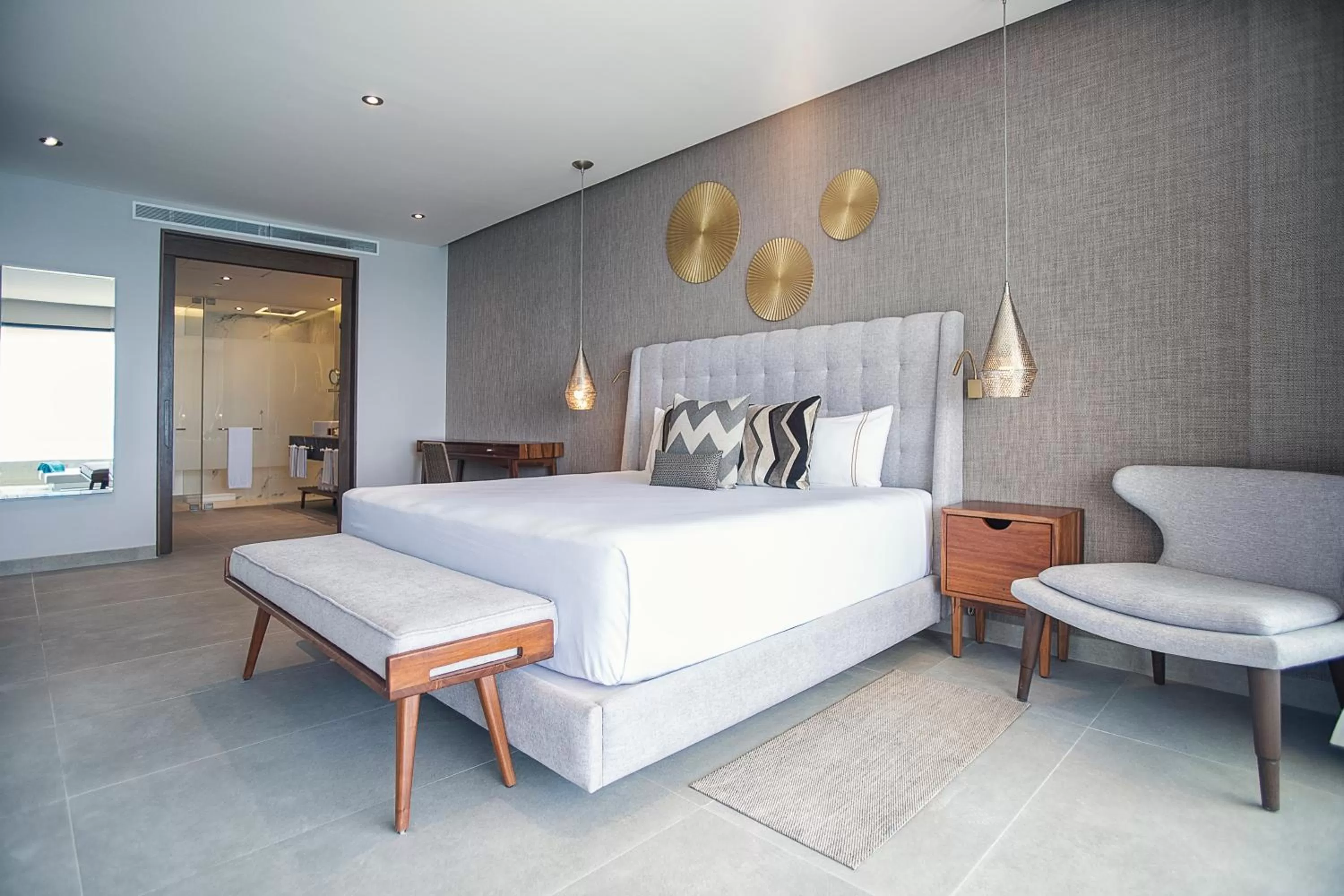 Photo of the whole room, Bed in The Fives Oceanfront