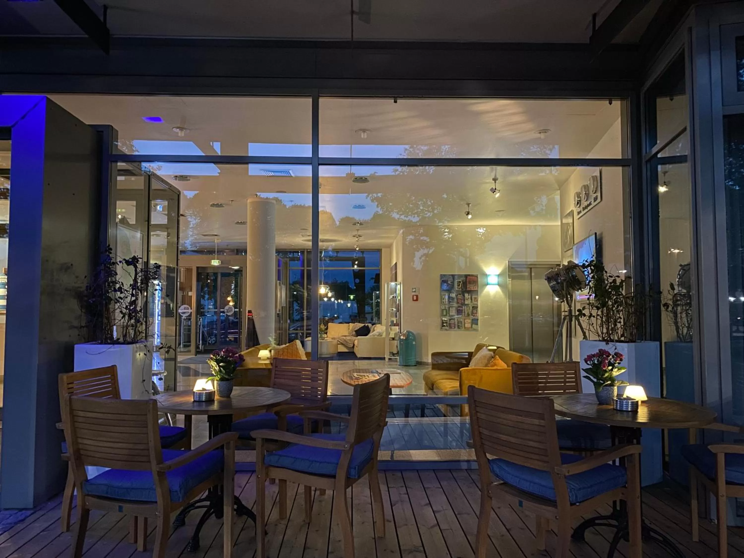 Balcony/Terrace in Hotel Stadthafen Stade