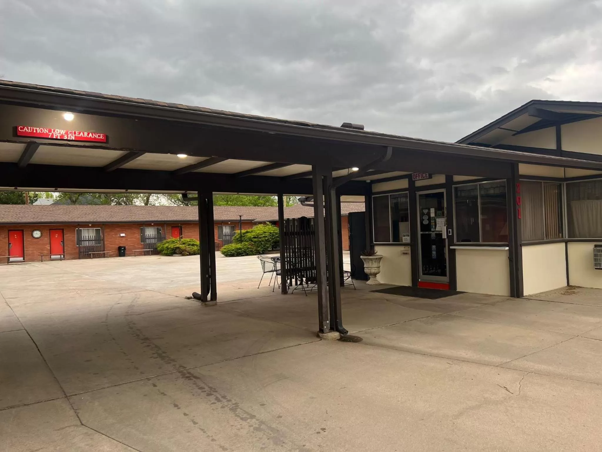 Property building in Central Motel