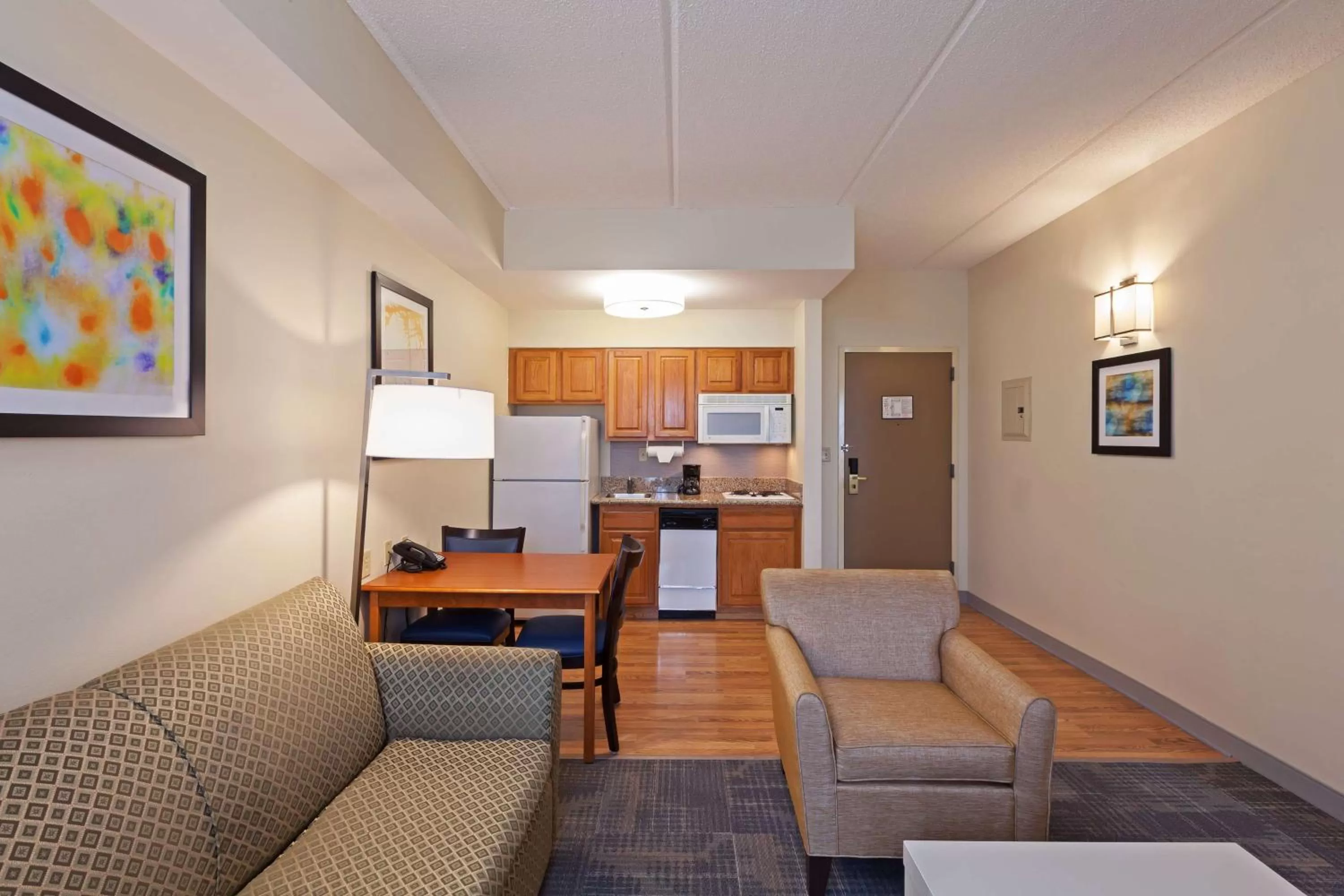 Living room in Homewood Suites by Hilton Brownsville