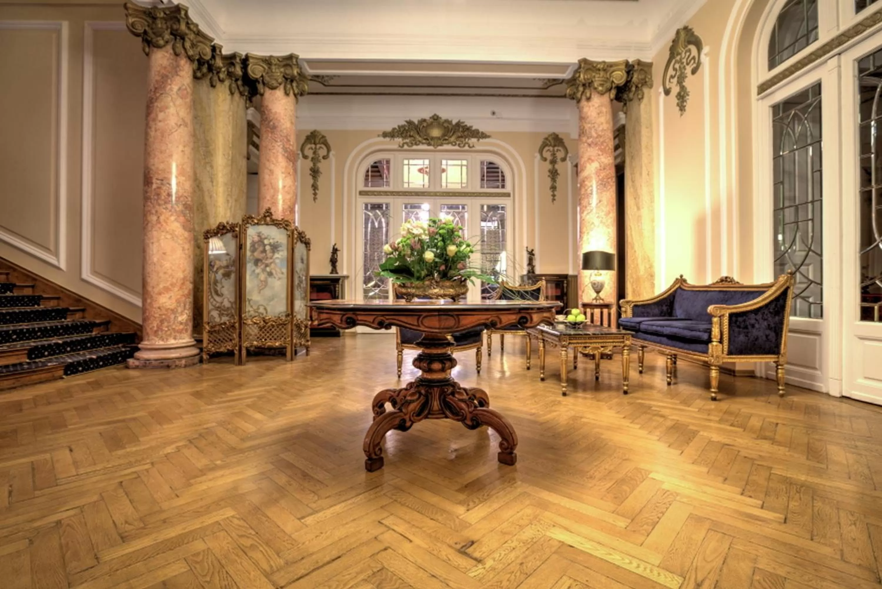 Lobby or reception in Grand Boutique Hotel