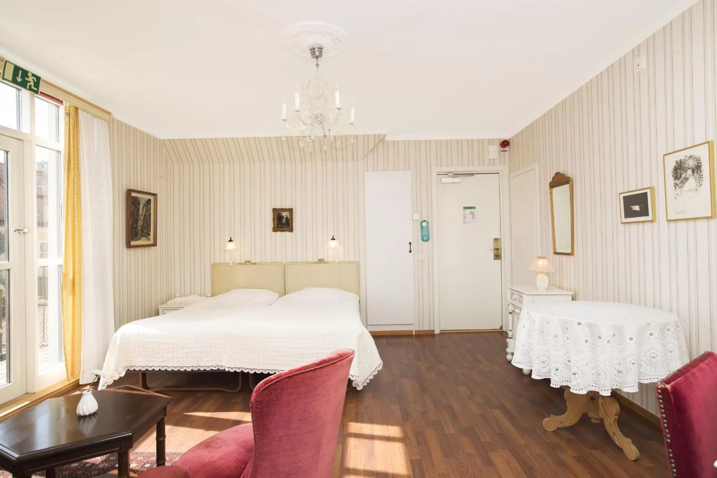 Bedroom, Bed in Hotell Breda Blick