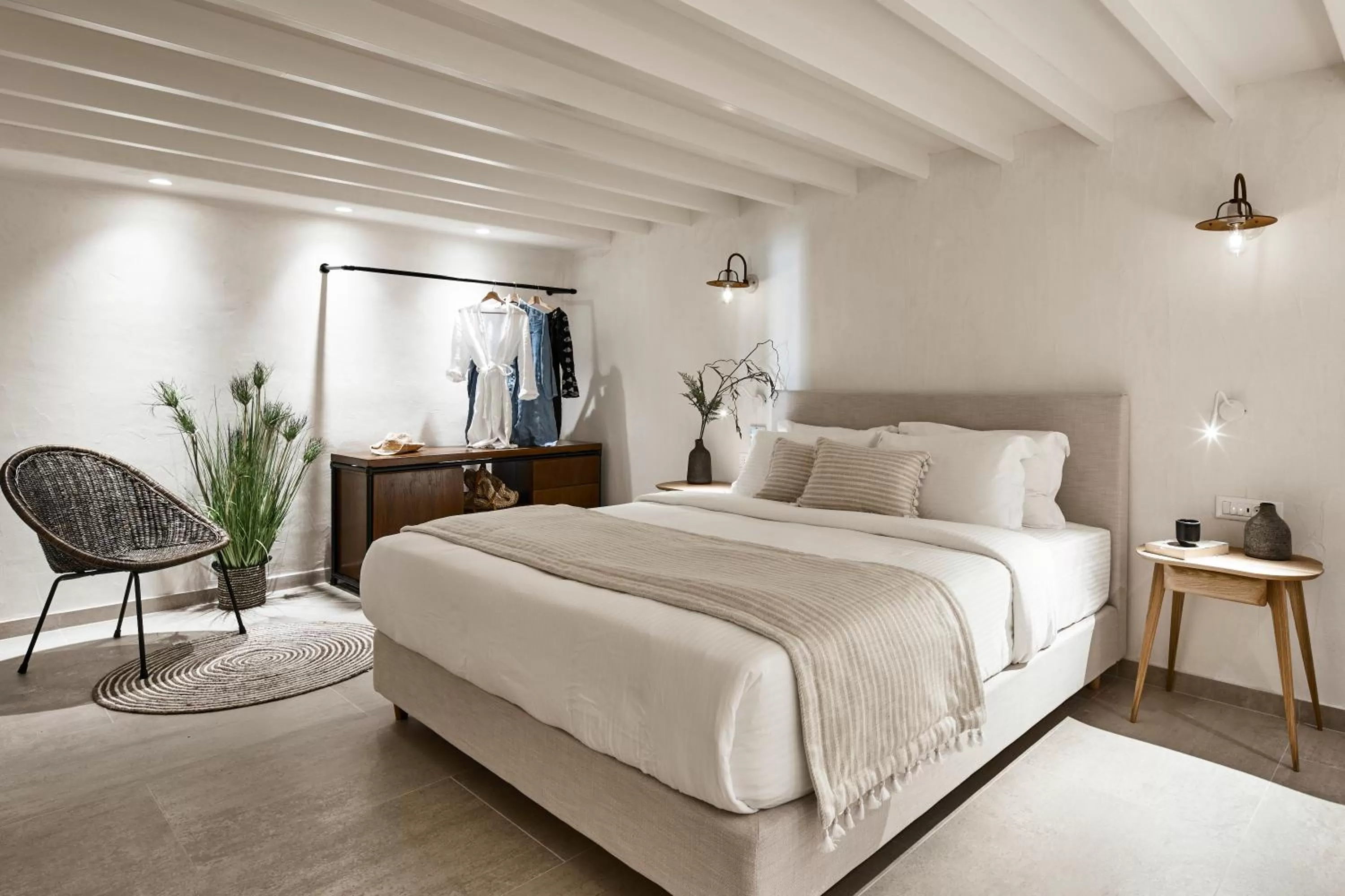 Bedroom, Bed in Winery Hotel 1870