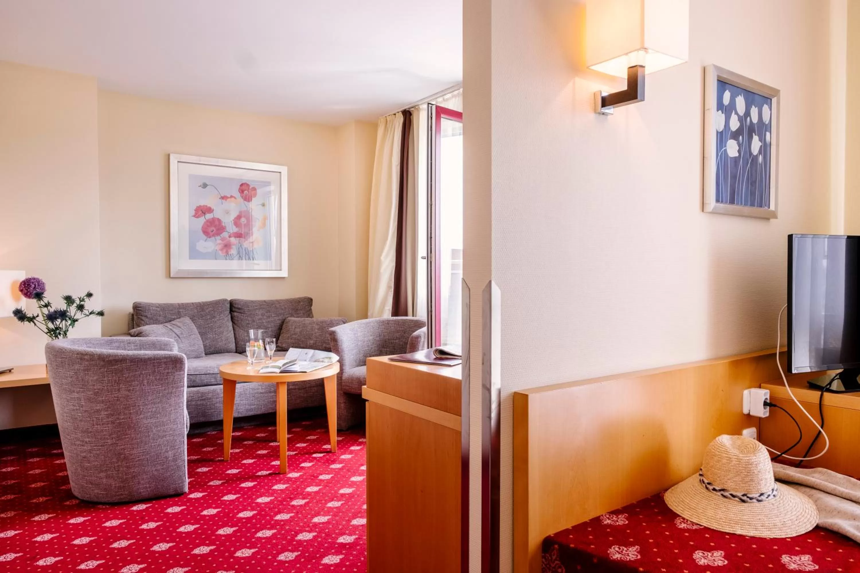 Living room in Hotel am Jungfernstieg