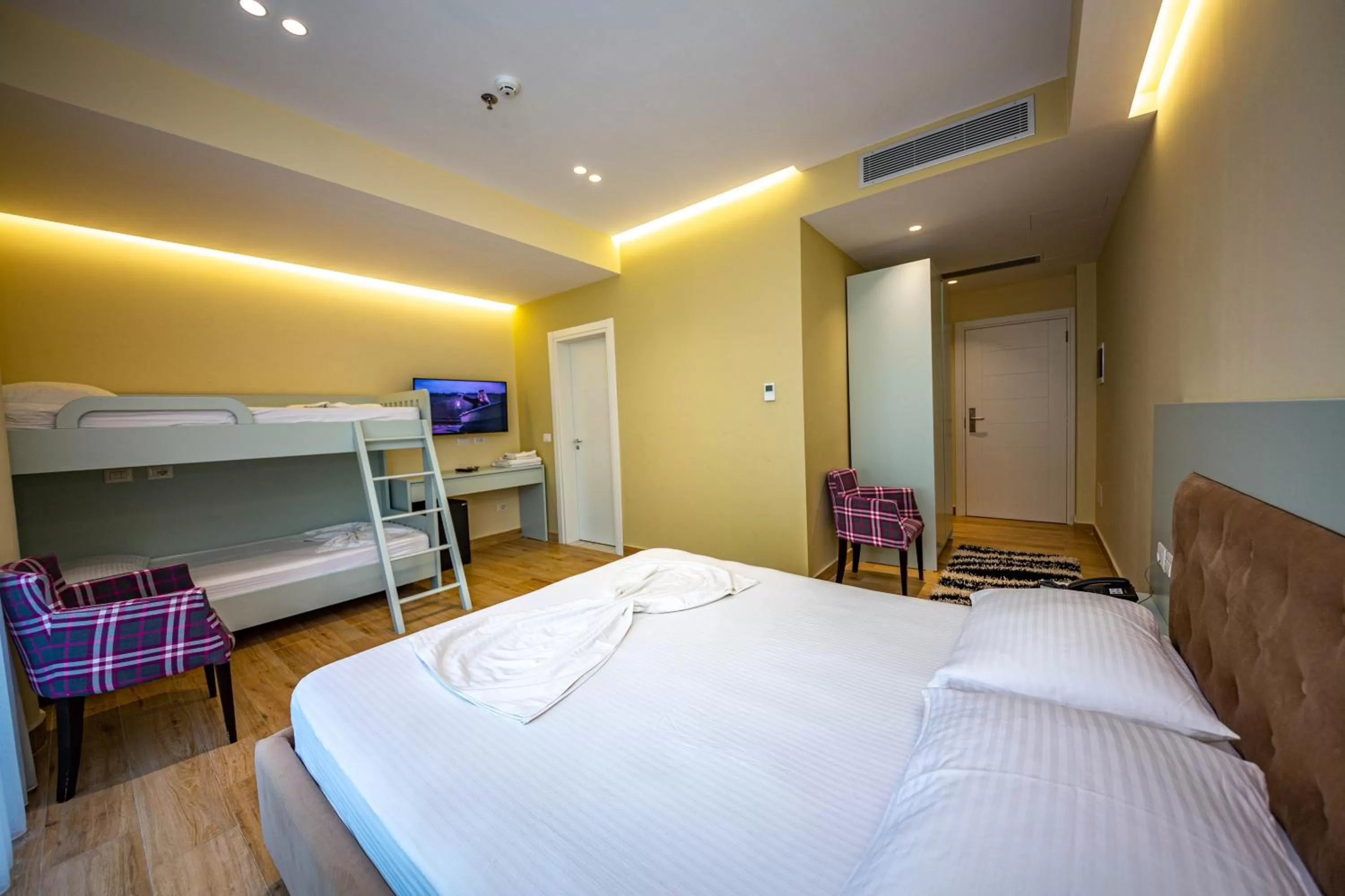 Bedroom, Bed in Hotel Bella Vista