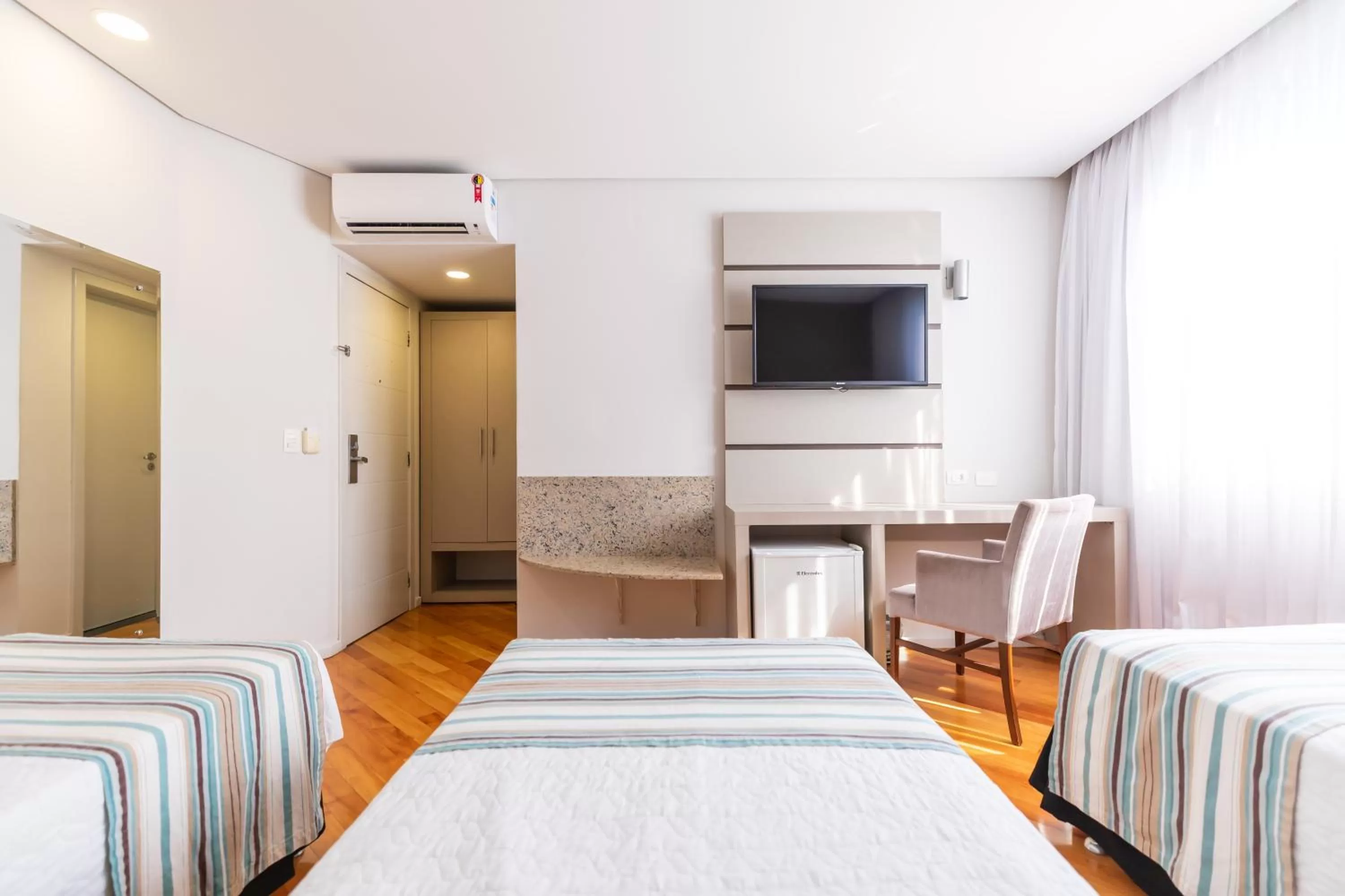 TV and multimedia, Bed in Viale Cataratas Hotel & Eventos