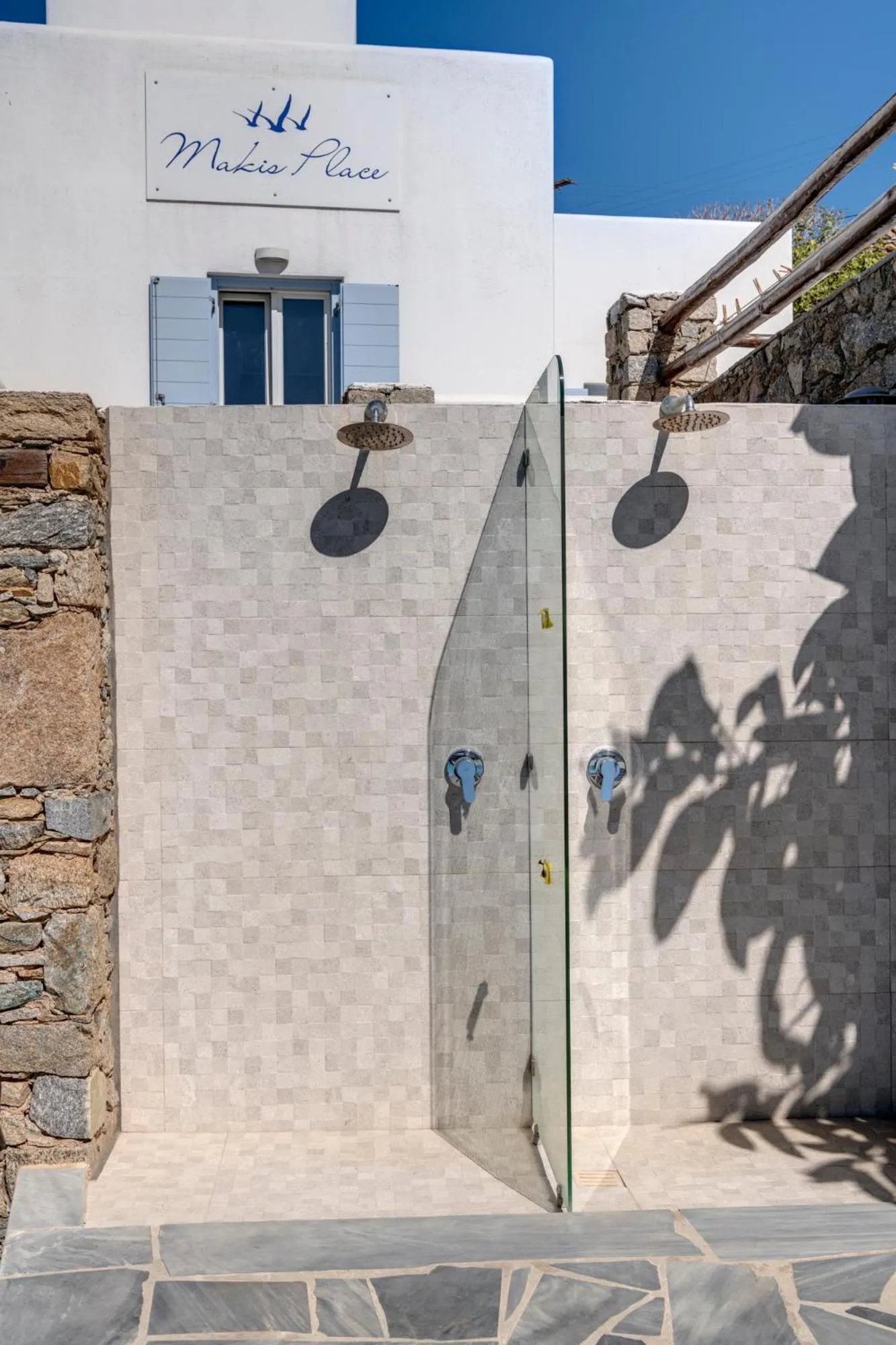 Shower in Makis Place