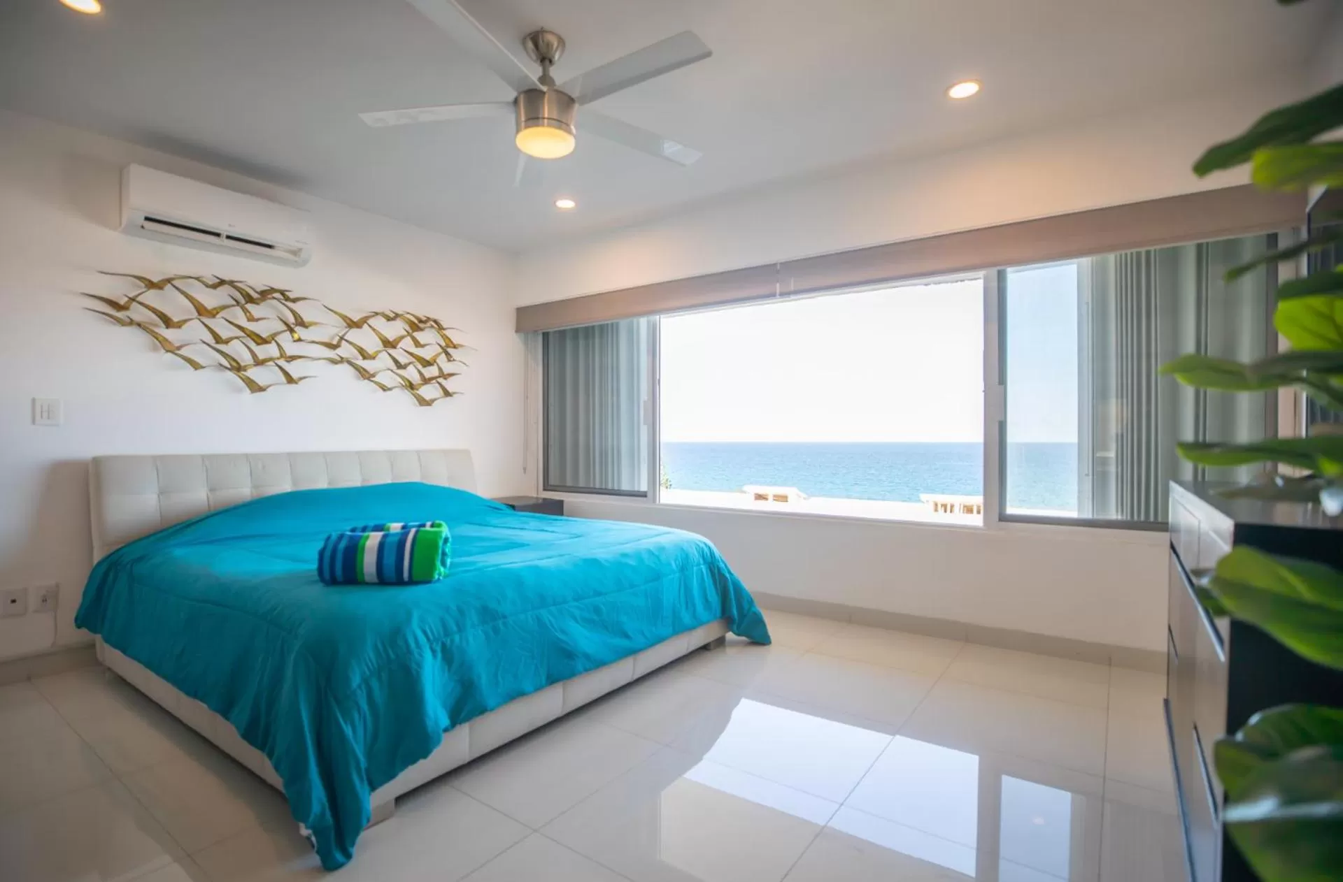 Bedroom in Beachfront Penthouses by LivIN Cancun