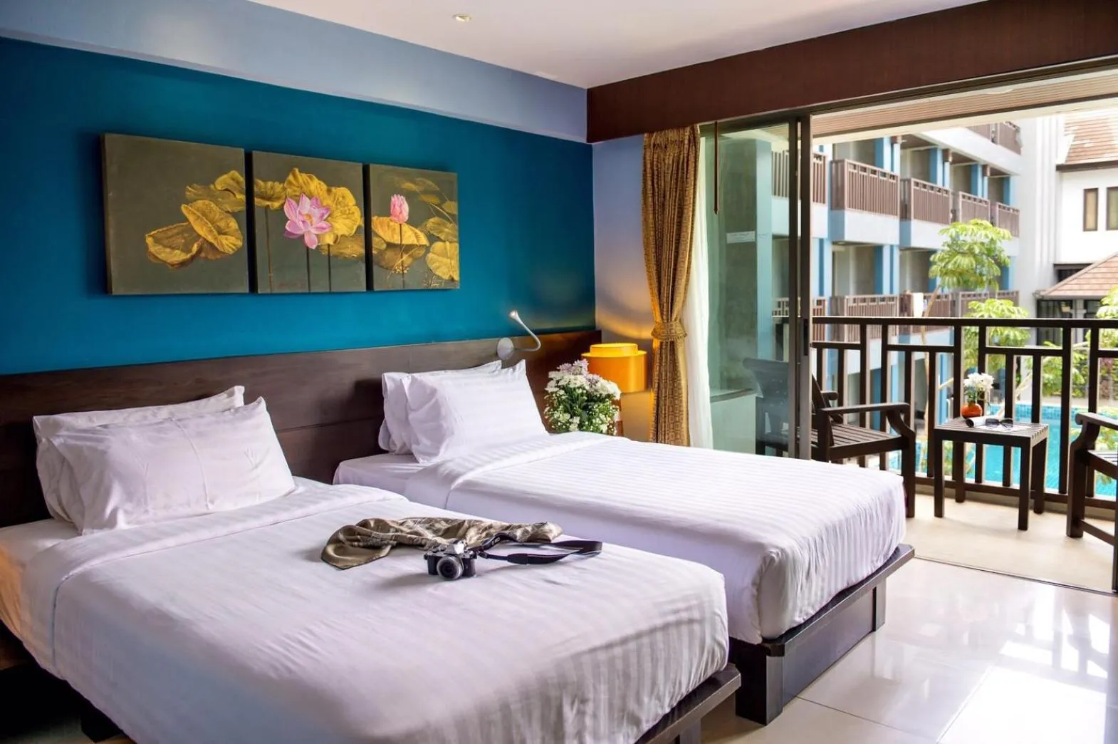 Bedroom, Bed in Buri Tara Resort - SHA Extra Plus