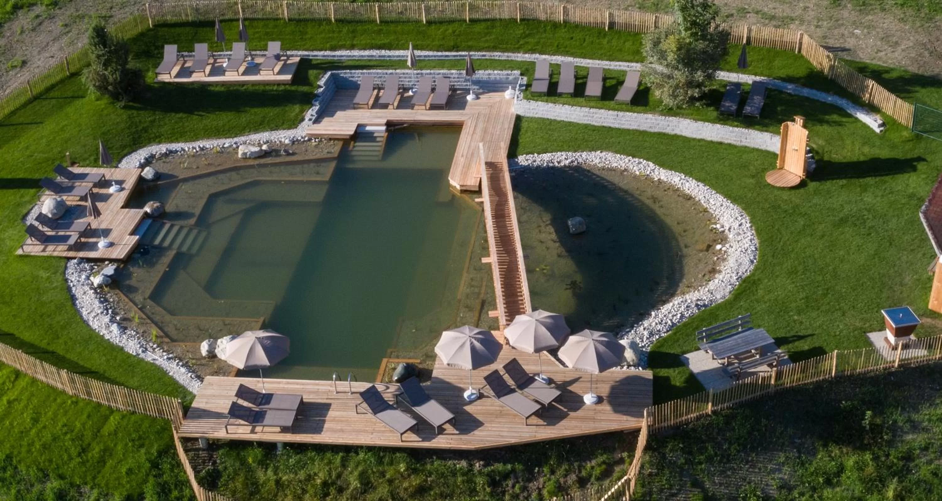Swimming pool in Hotel Schröckerhof