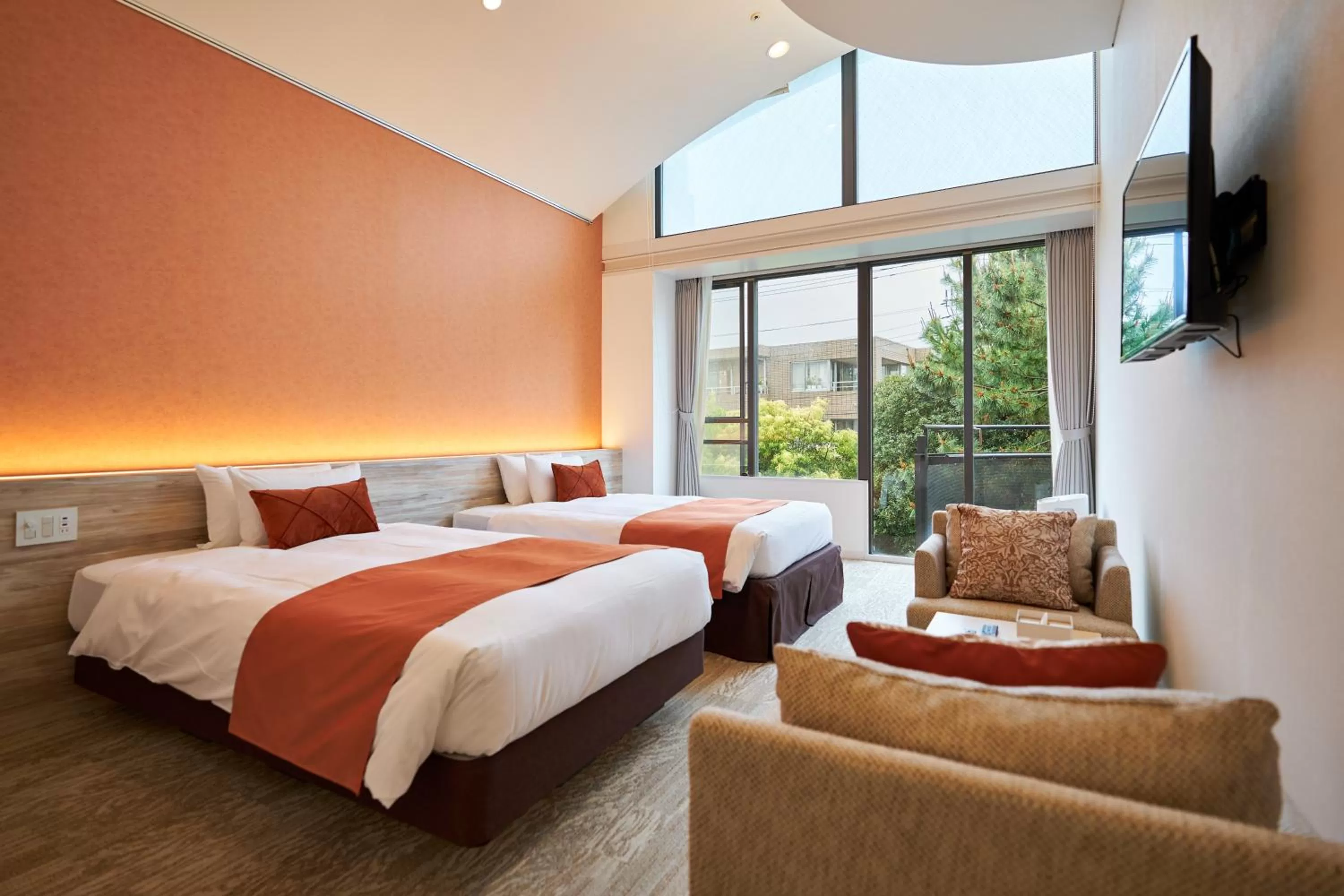 Bed in WeBase KAMAKURA