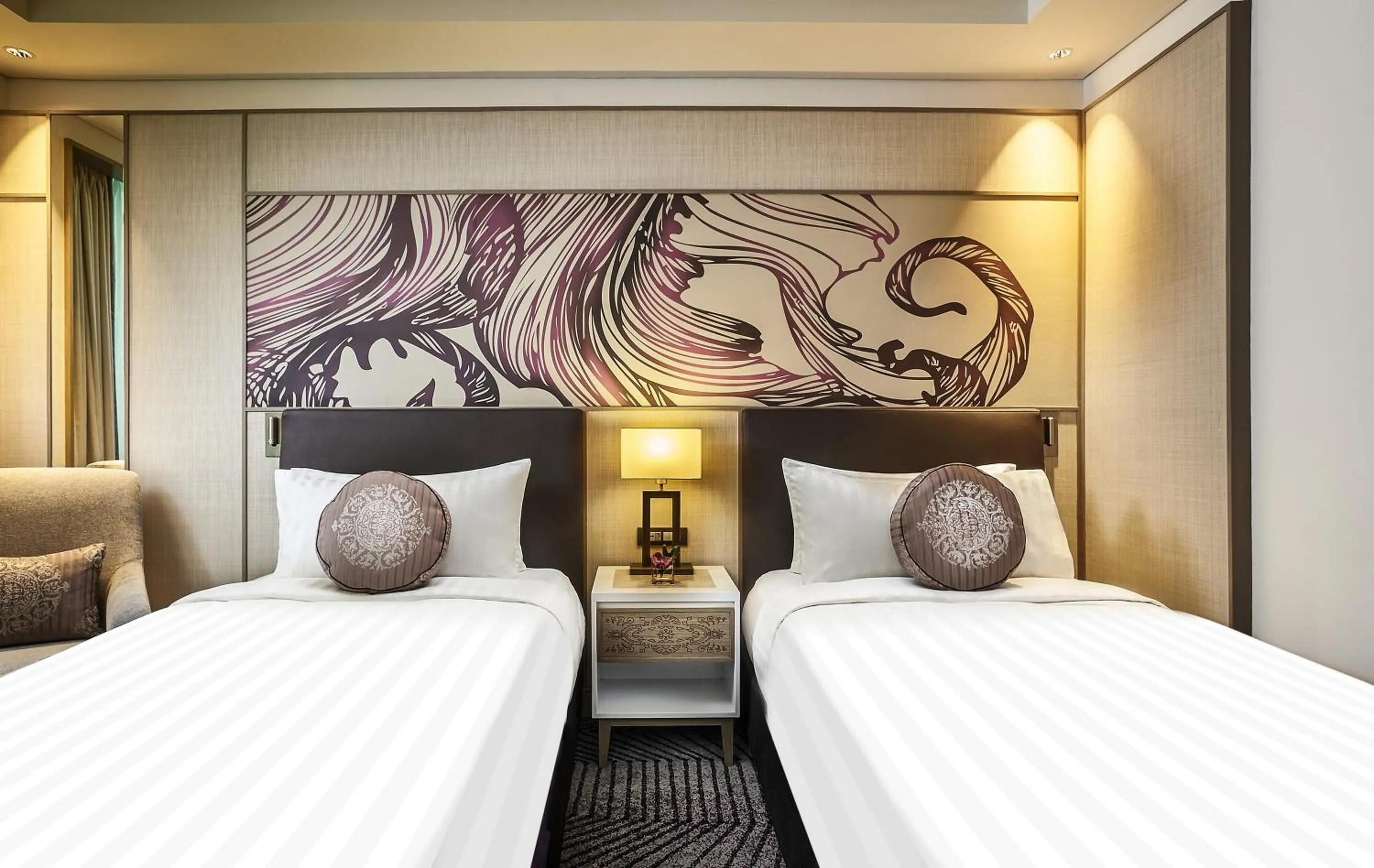 Bed in Amari Johor Bahru