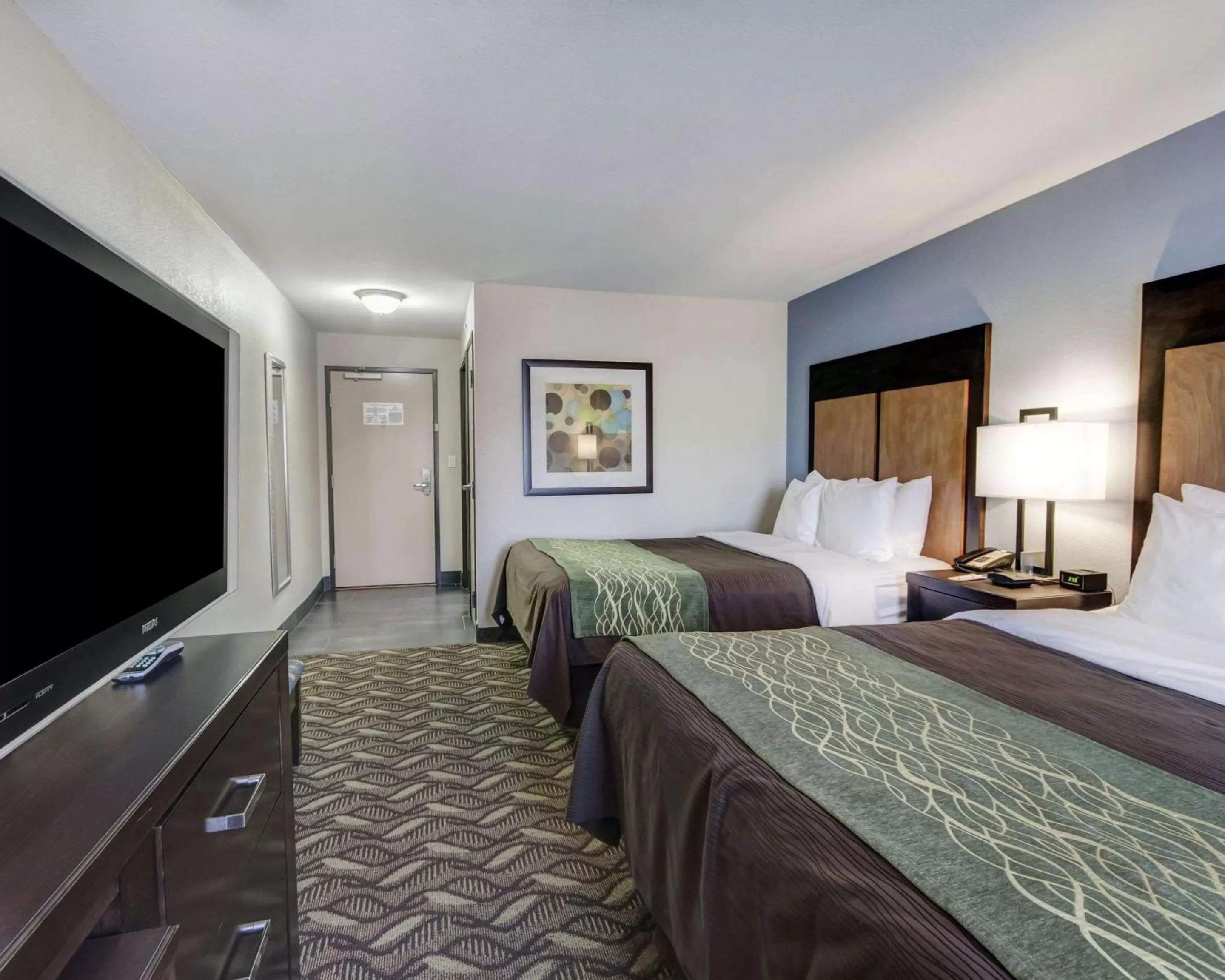 Photo of the whole room, Bed in Comfort Inn & Suites El Paso I-10 Airport Area