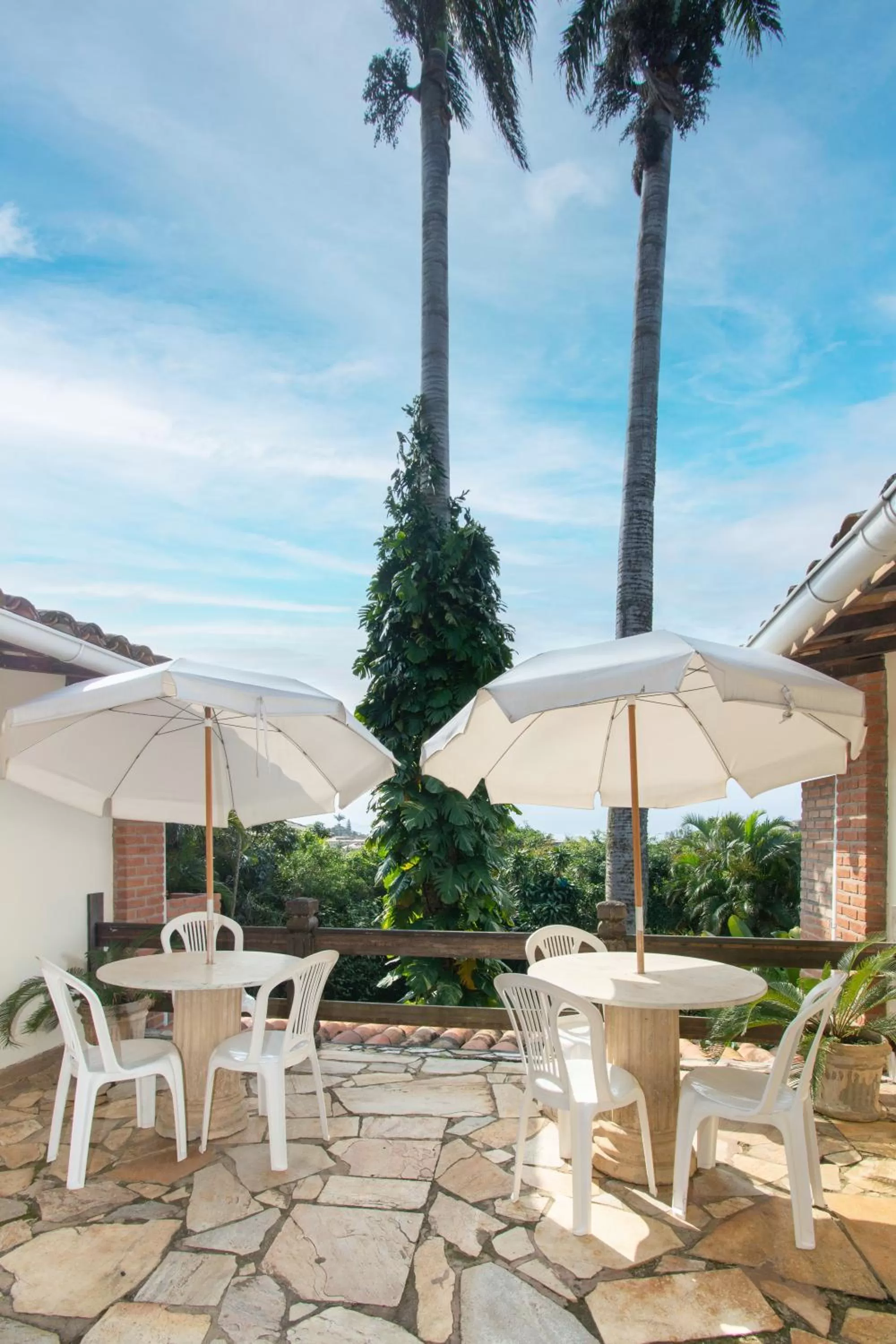 Balcony/Terrace in Pousada Afrika