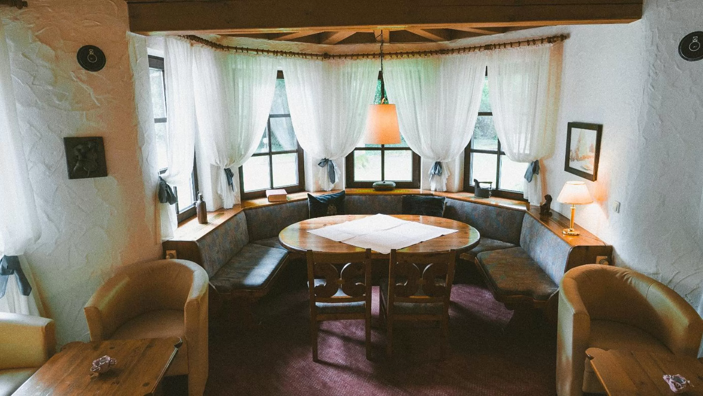 Seating area in Hotel Büchner Garni