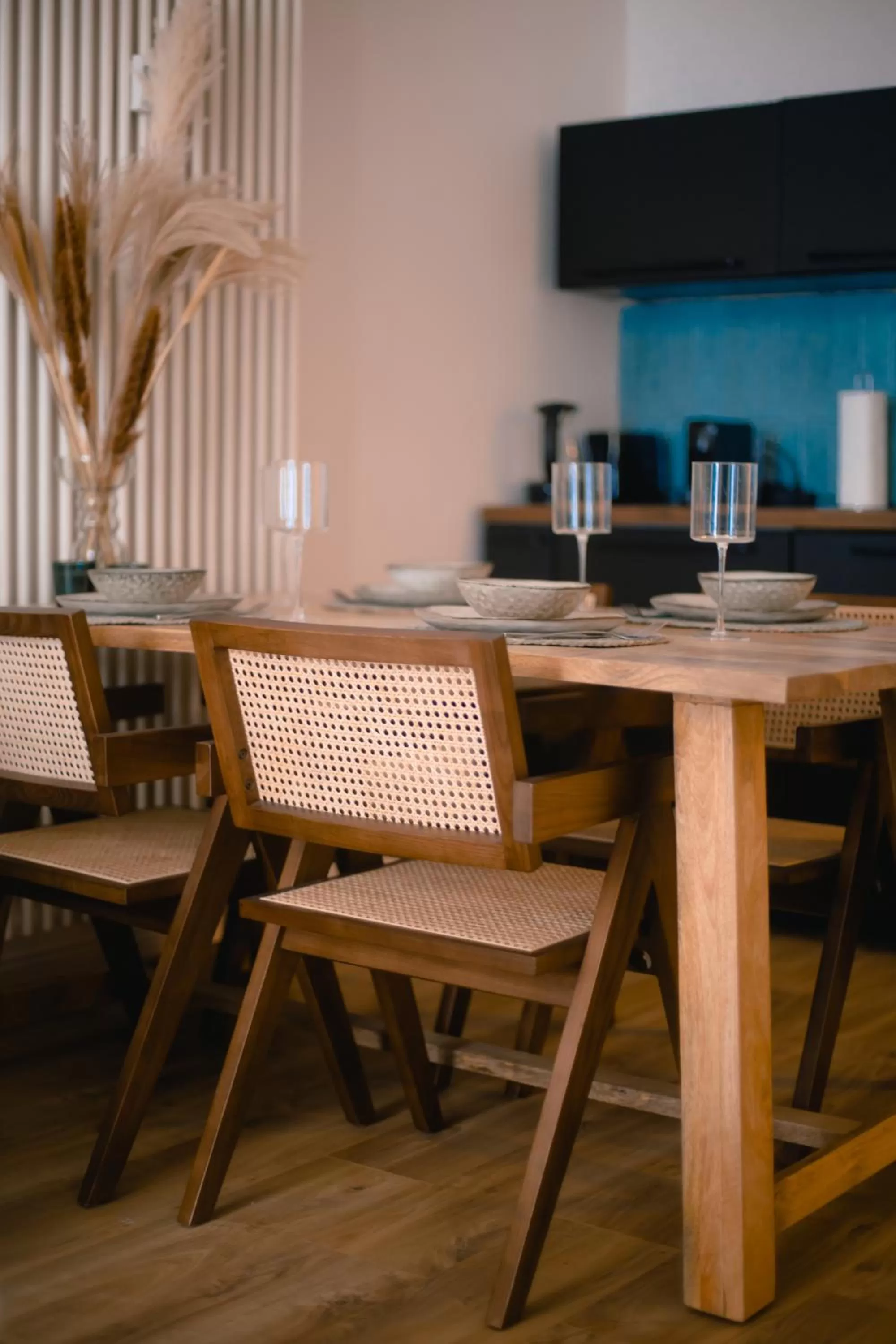 Dining area in The Weinert Suites