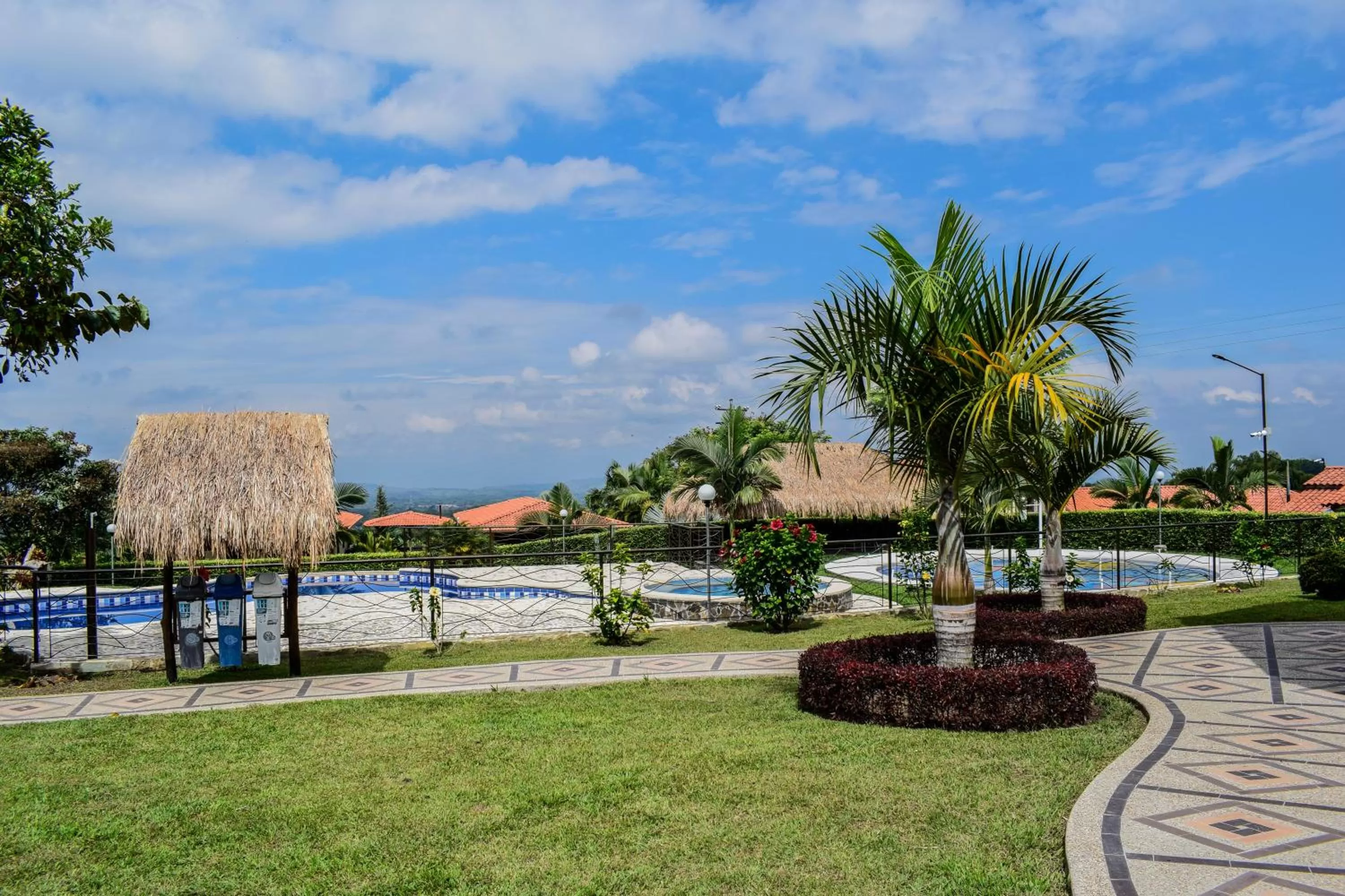 Pool view in La Victoria Hotel Campestre