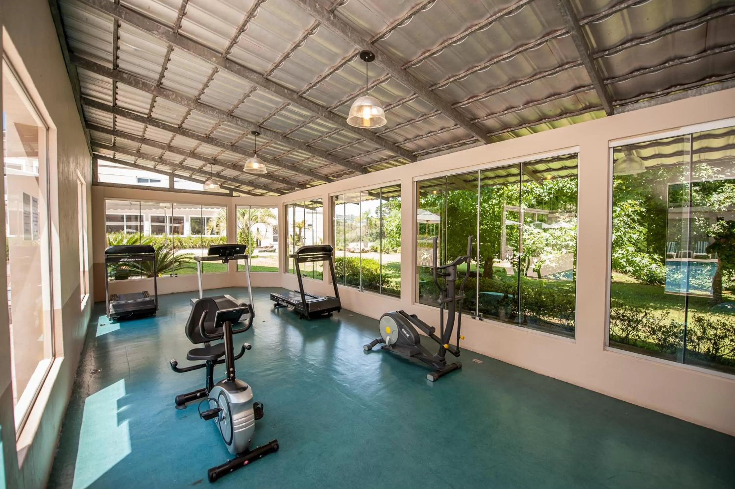 Fitness centre/facilities in Farina Park Hotel