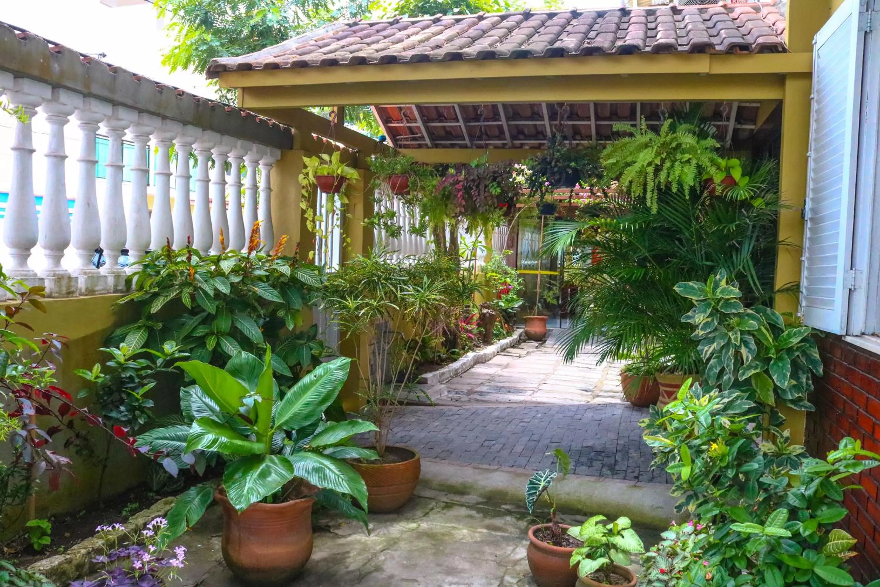 Patio in Pousada Do Suiá