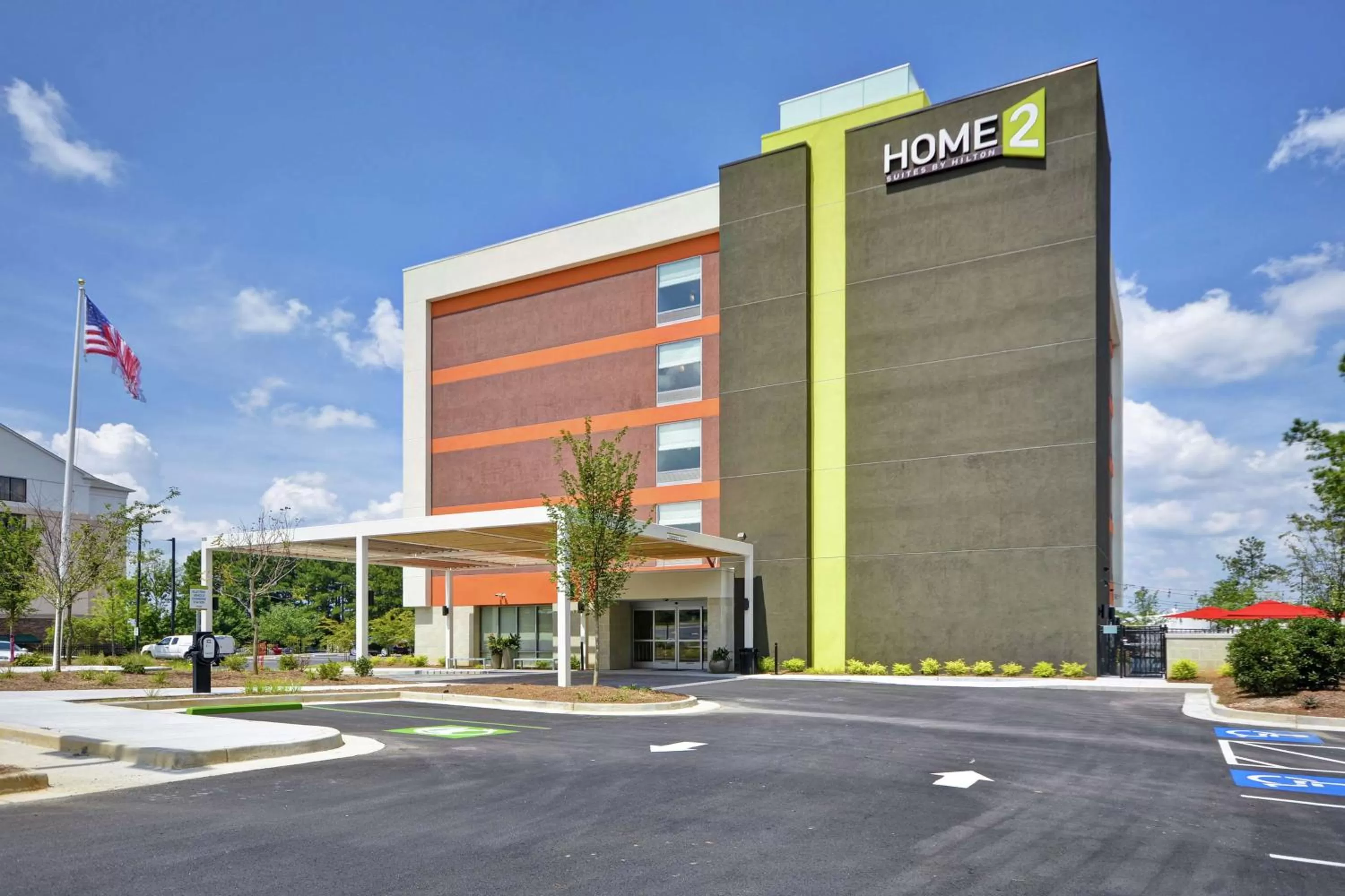 Property building in Home2 Suites By Hilton Atlanta Lithia Springs