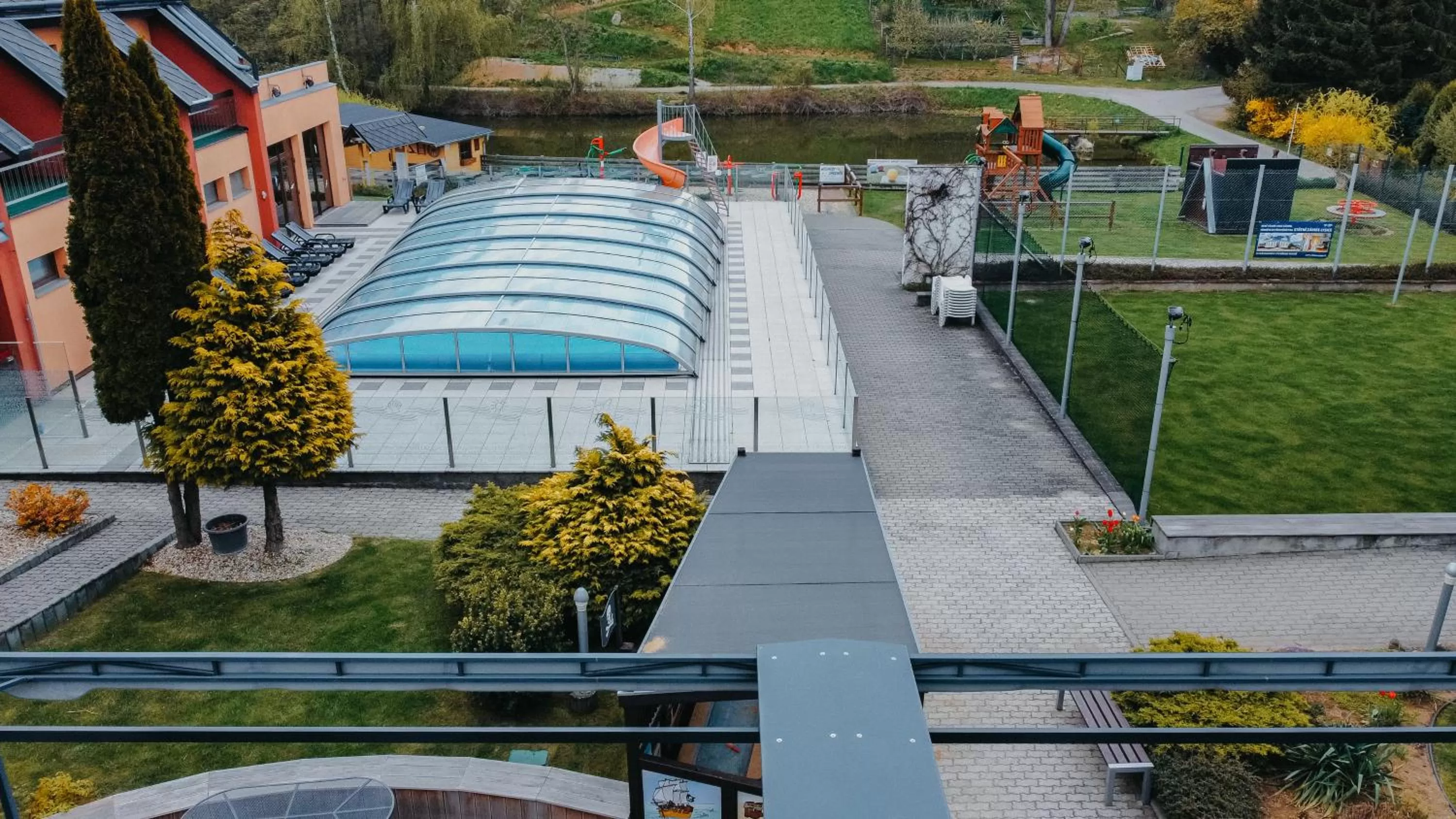 Garden in OREA Resort Panorama Moravský kras