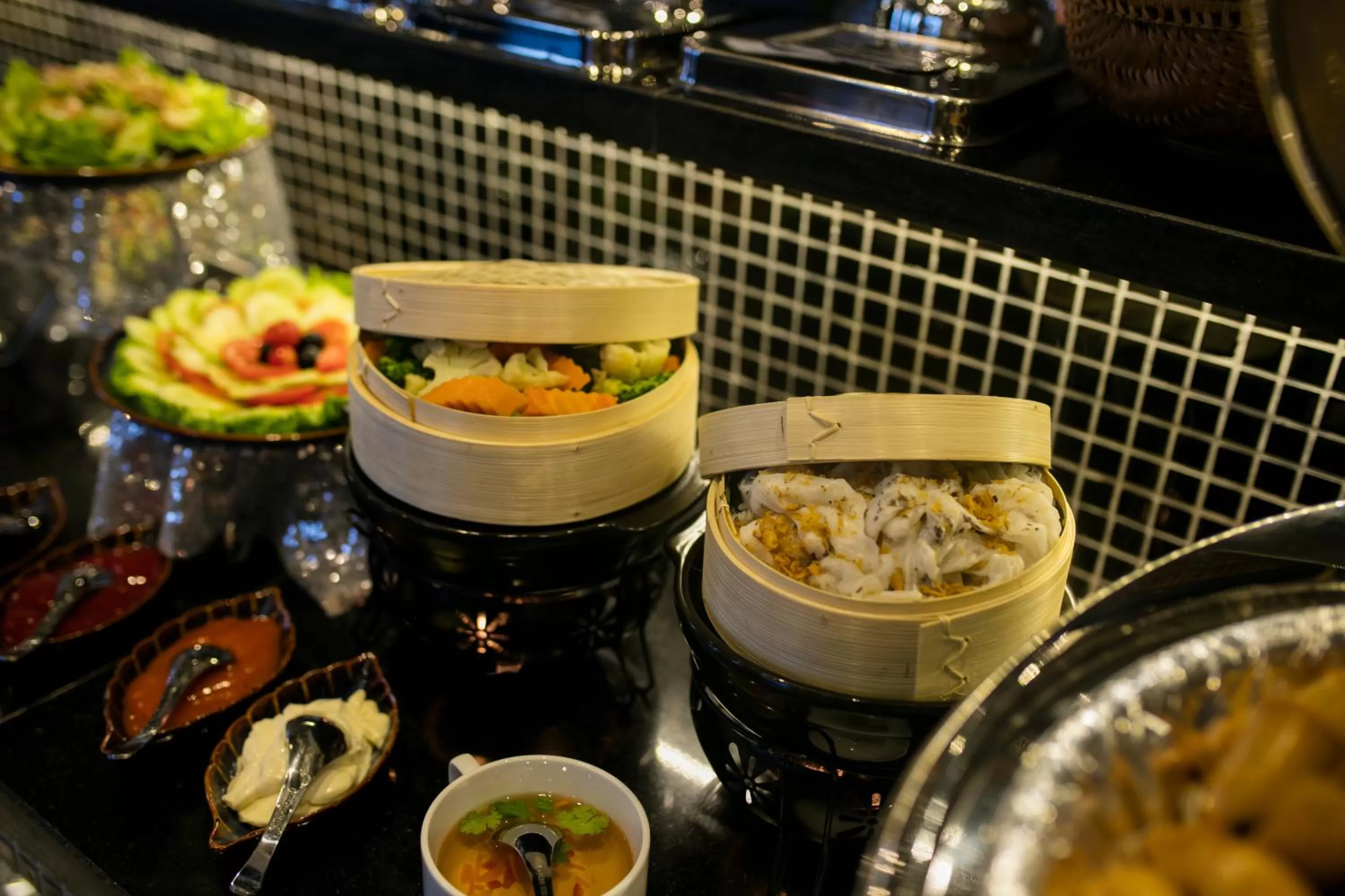 Continental breakfast in JM Marvel Hotel & Spa