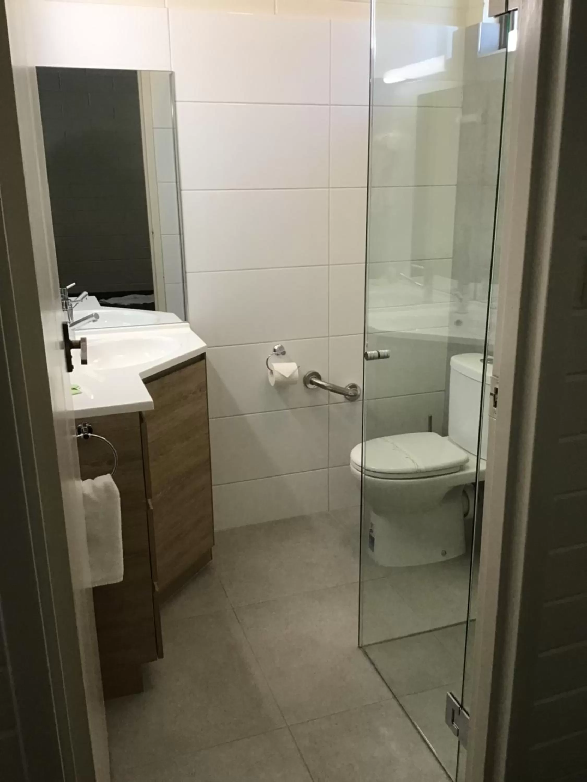 Bathroom in 7th Street Motel