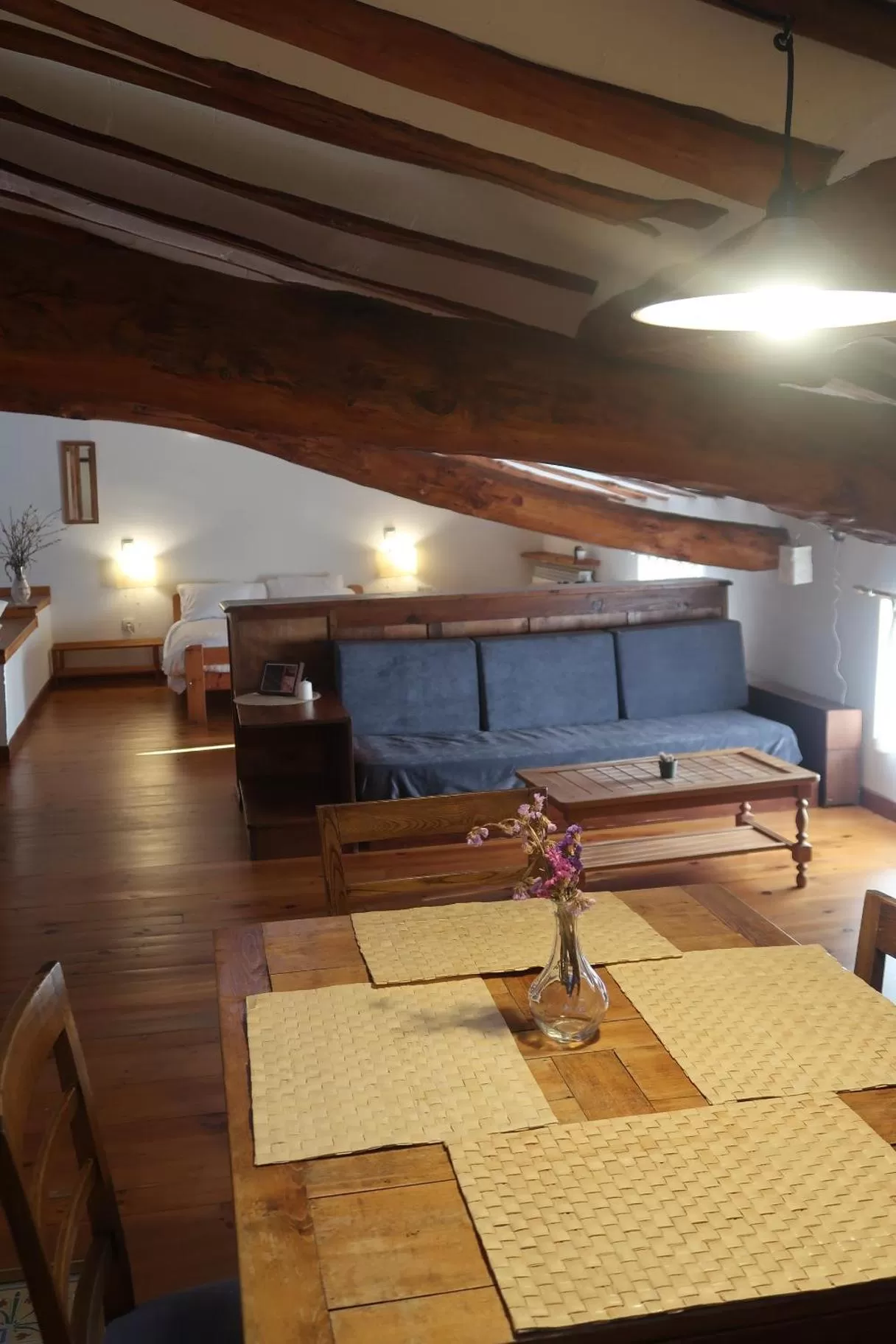 Seating area in Casa Barría