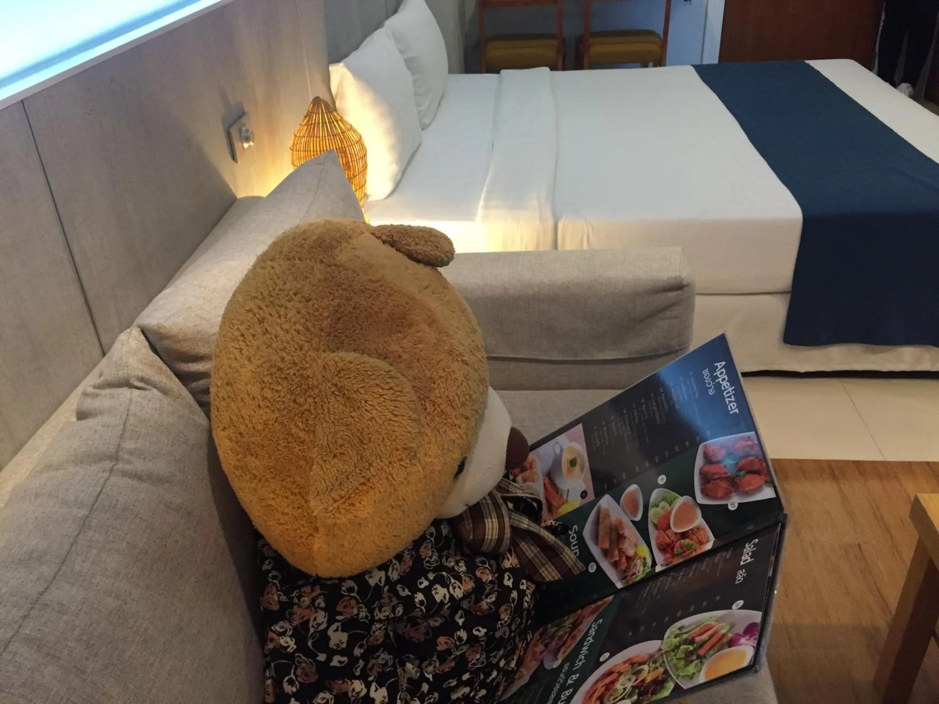 Bed in Crystal Jade Hotel