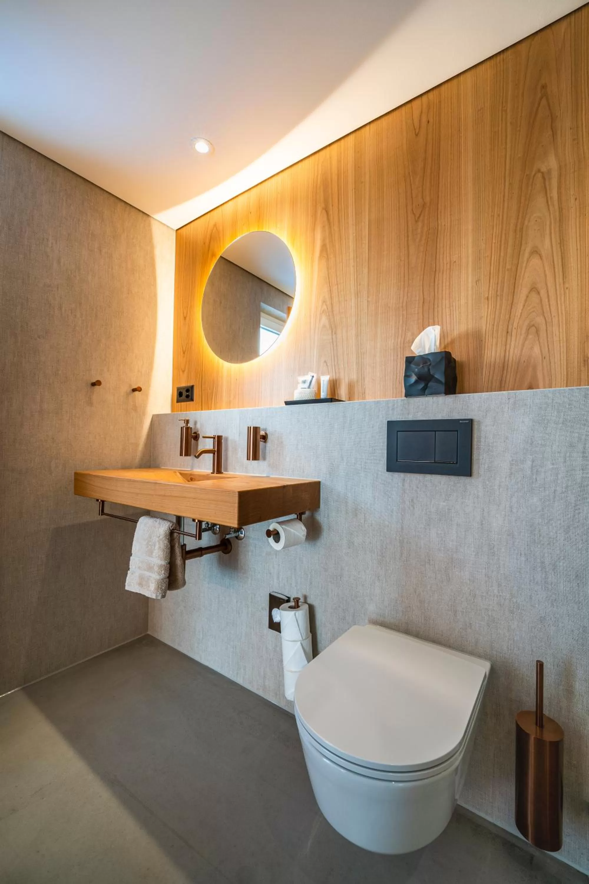 Toilet in Boutique Hotel La Gorge