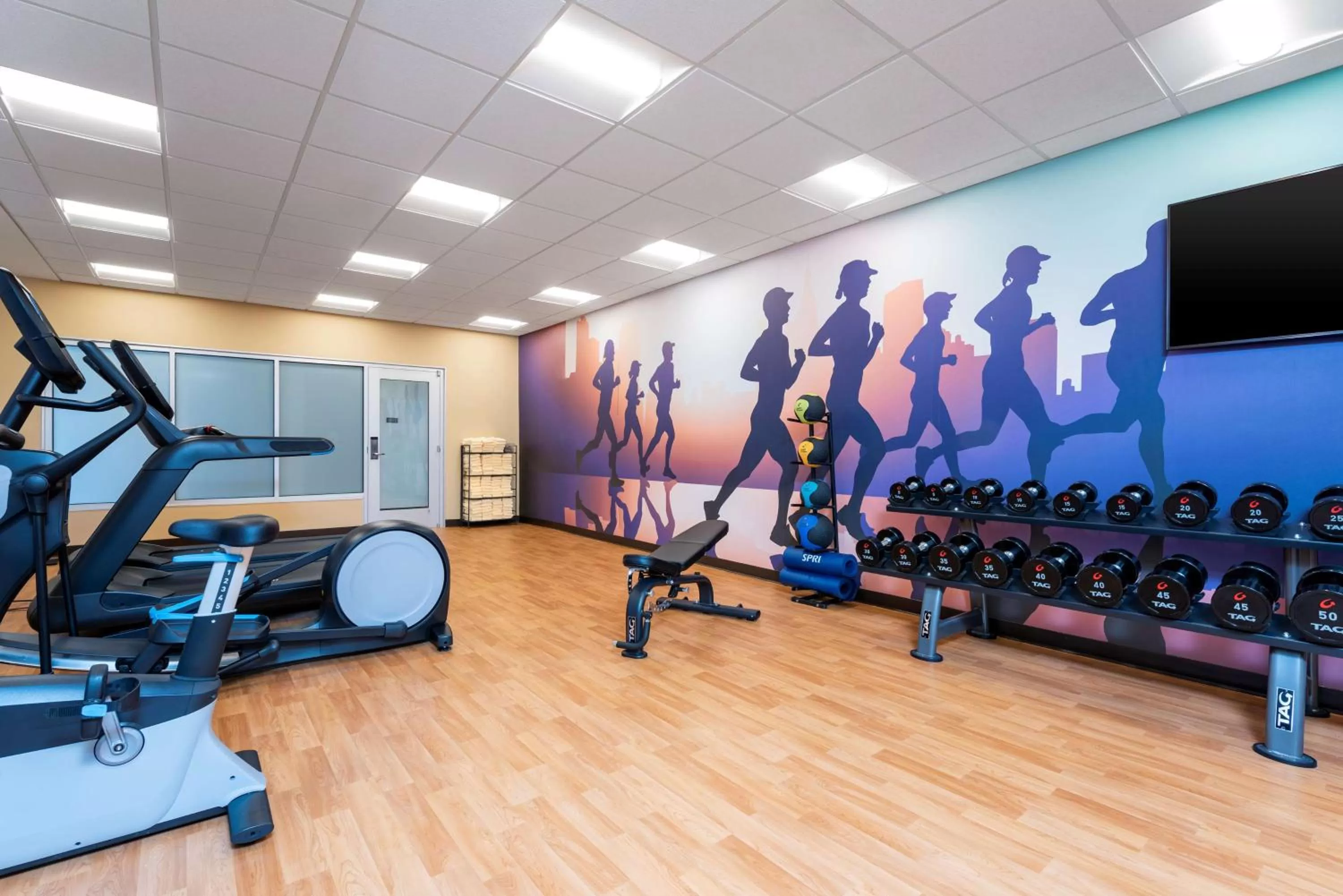 Fitness centre/facilities in Hyatt Place Flint/Grand Blanc