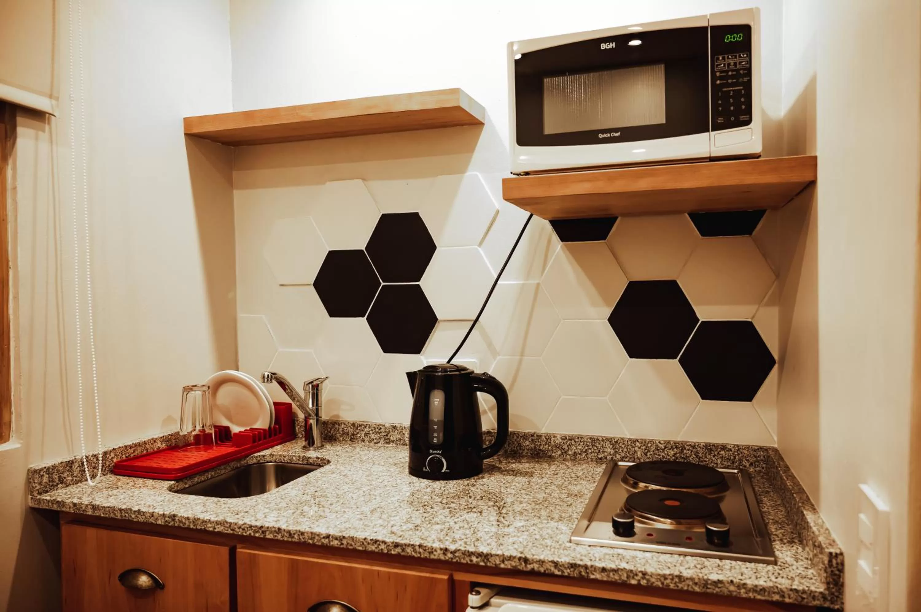 Kitchen or kitchenette in Hosteria Foike