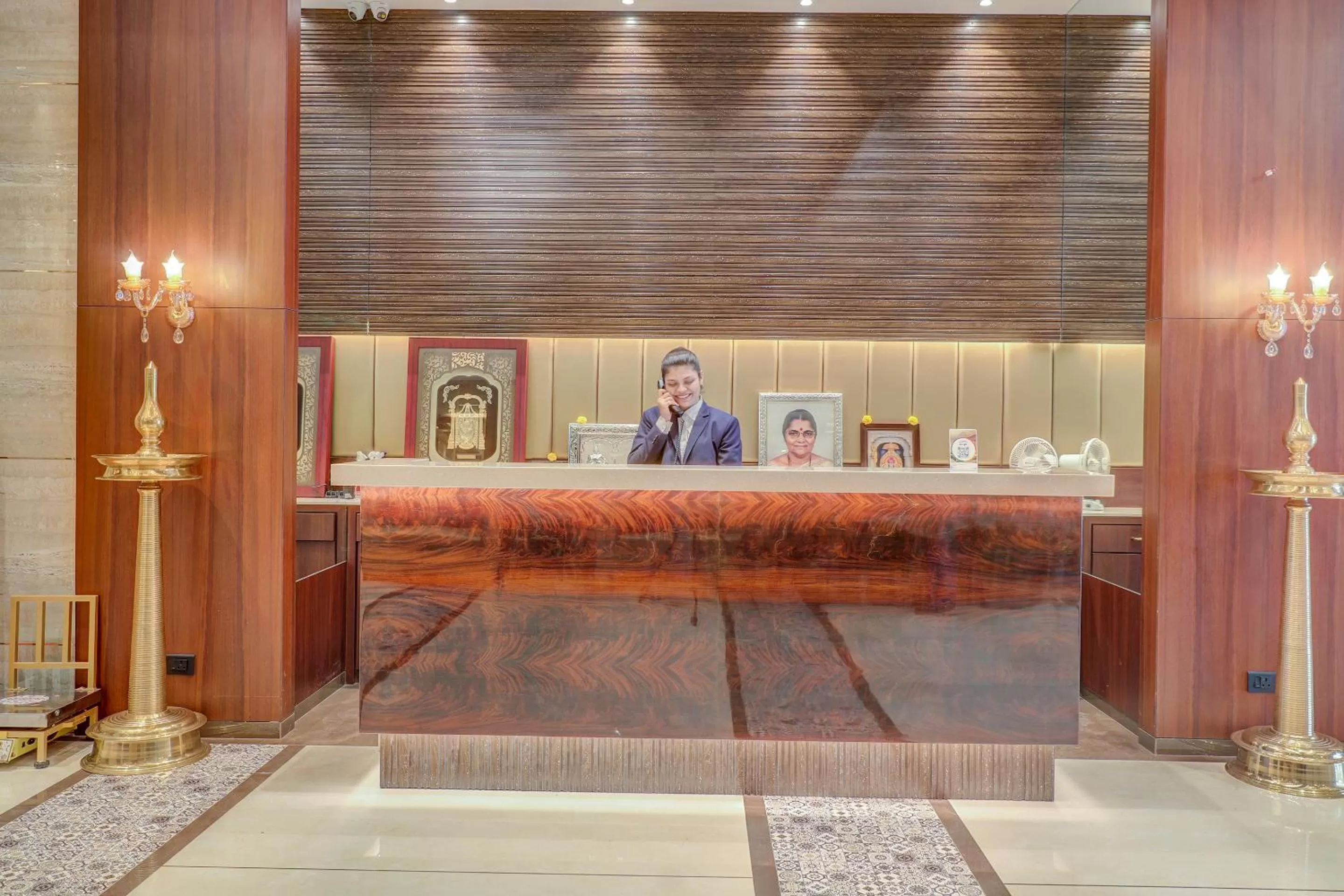 Lobby or reception in Hotel Gurudev Grand