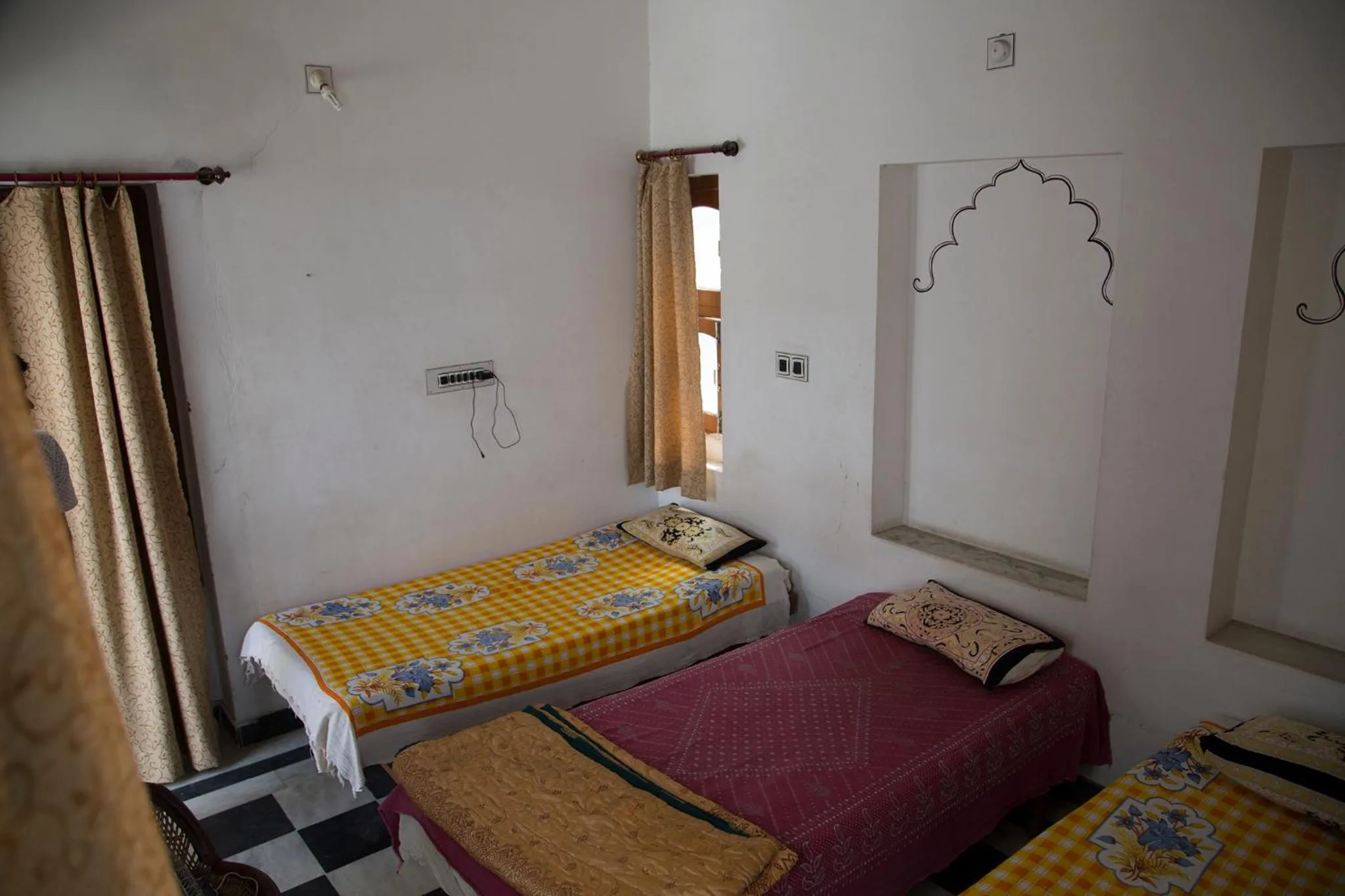 Photo of the whole room, Bed in Udai Haveli Guest House