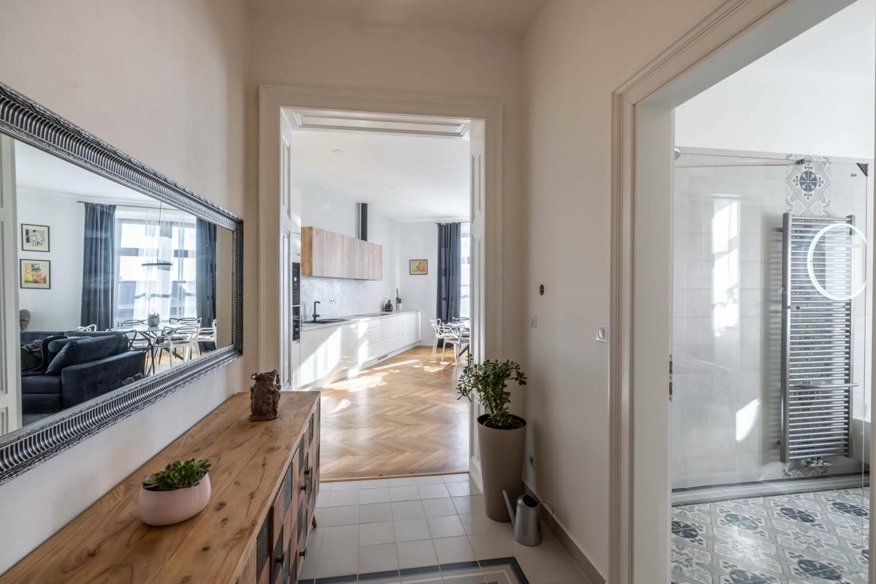 Bathroom in Apartmány Marienhof