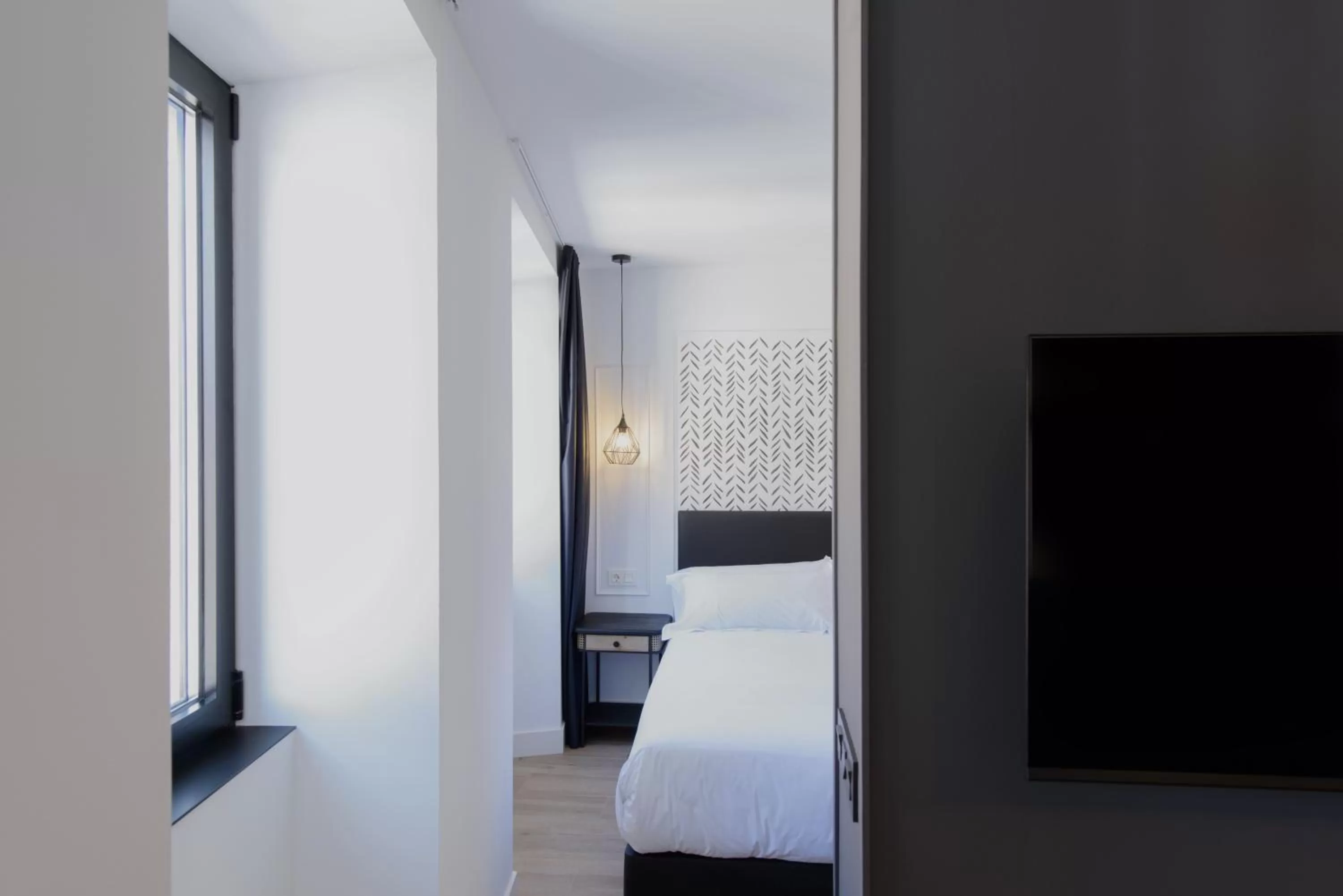 Bedroom, Bed in Santa Catalina Suites Gijón