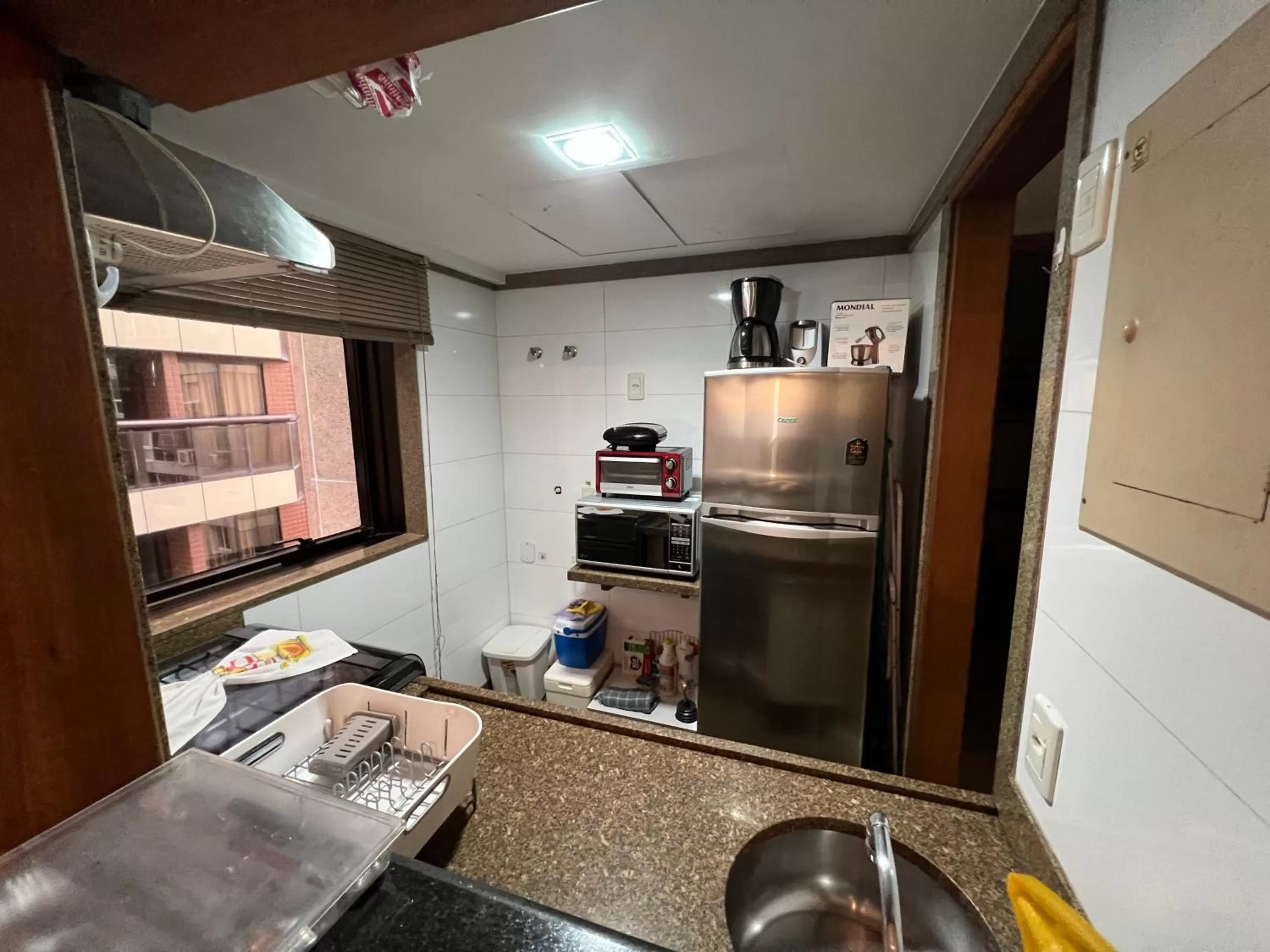 Kitchen/Kitchenette in Flat Ipanema - Vieira Souto 500