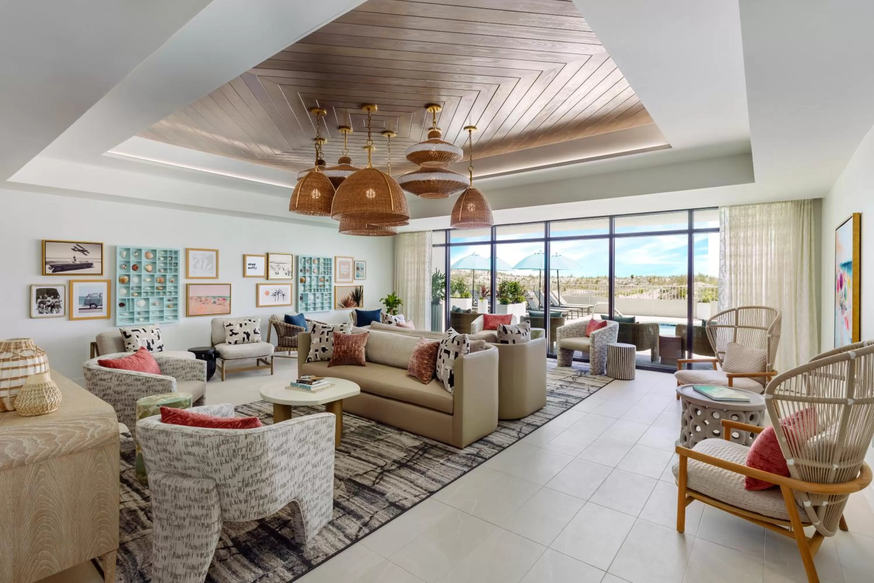 Lobby or reception in Beal House Fort Walton Beach, Tapestry Collection By Hilton