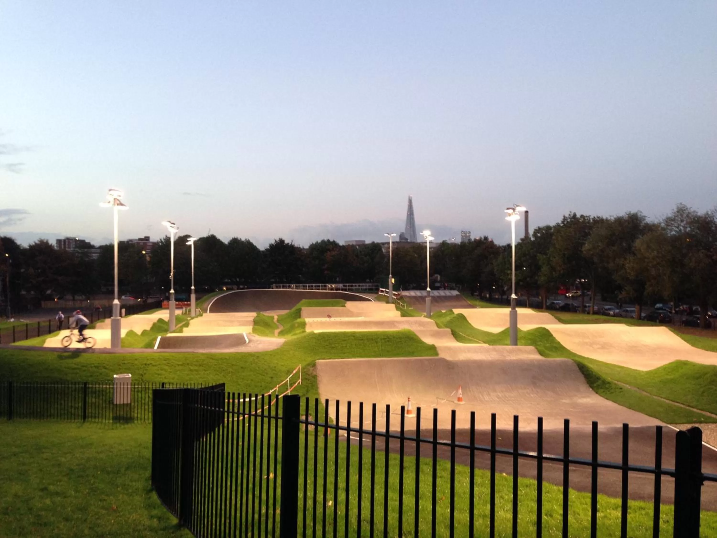 Cycling in Hour Glass Hotel