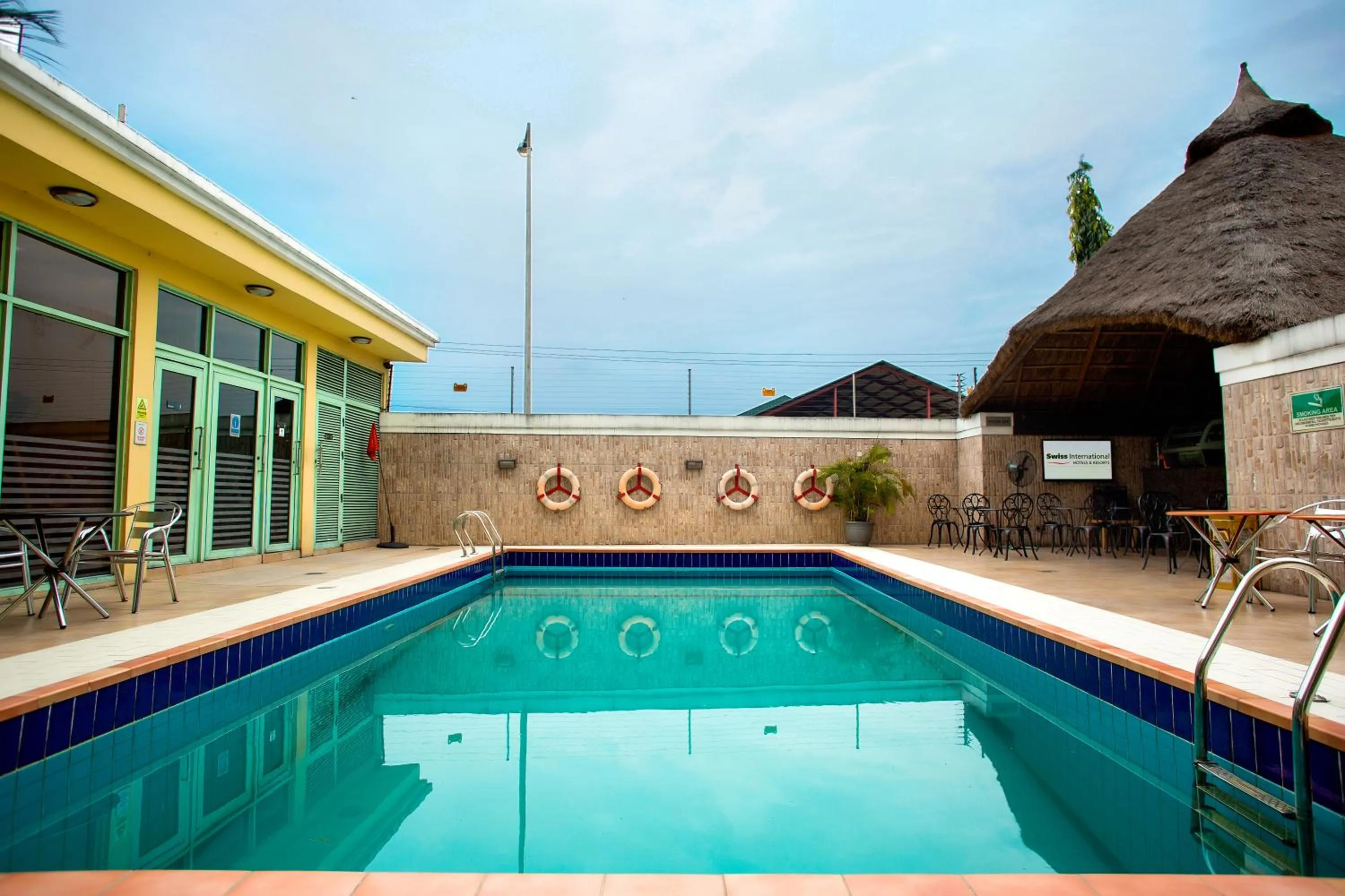 Pool view, Swimming Pool in Swiss International Mabisel Port Harcourt