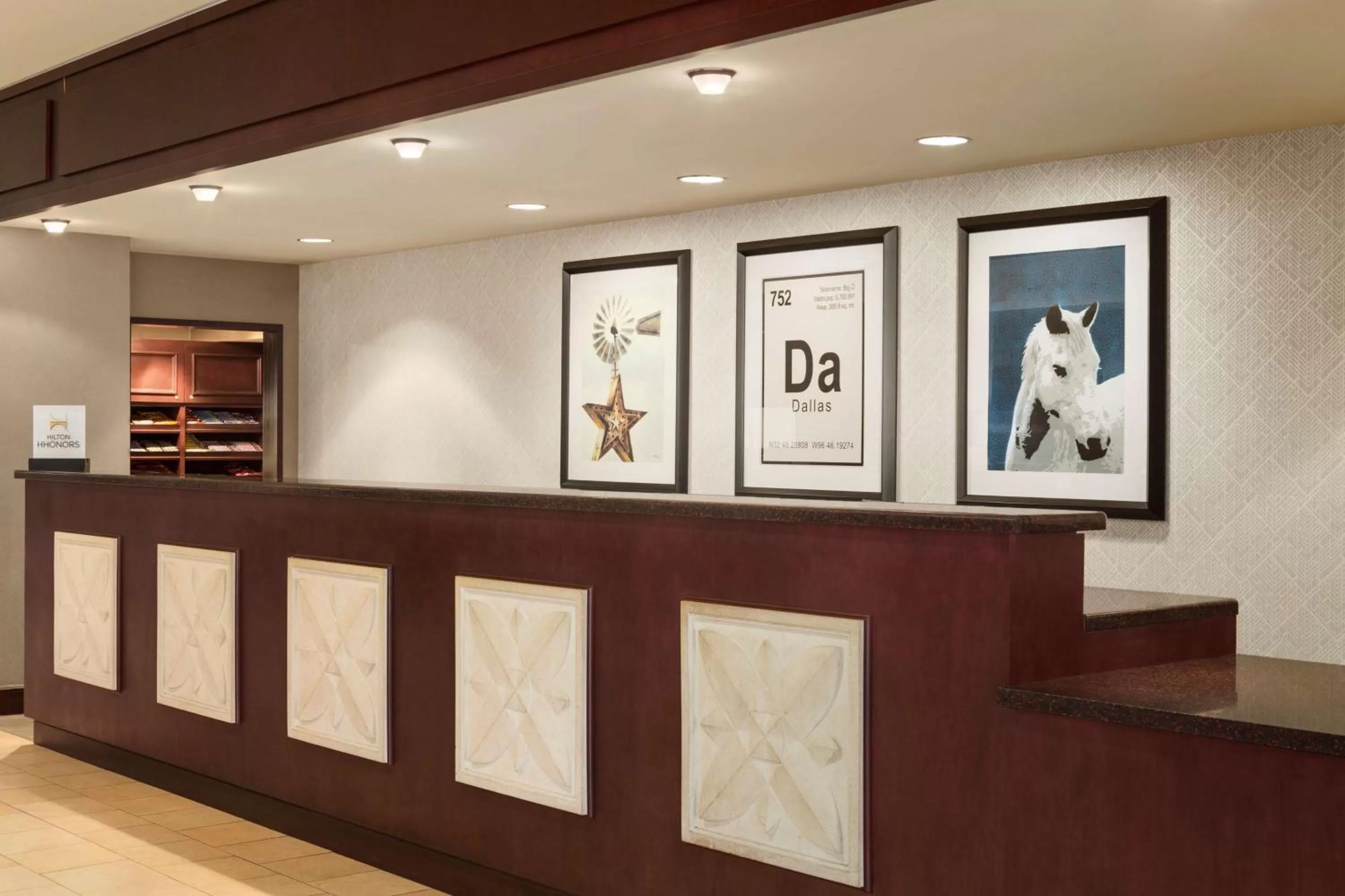 Lobby or reception in DoubleTree by Hilton DFW Airport North
