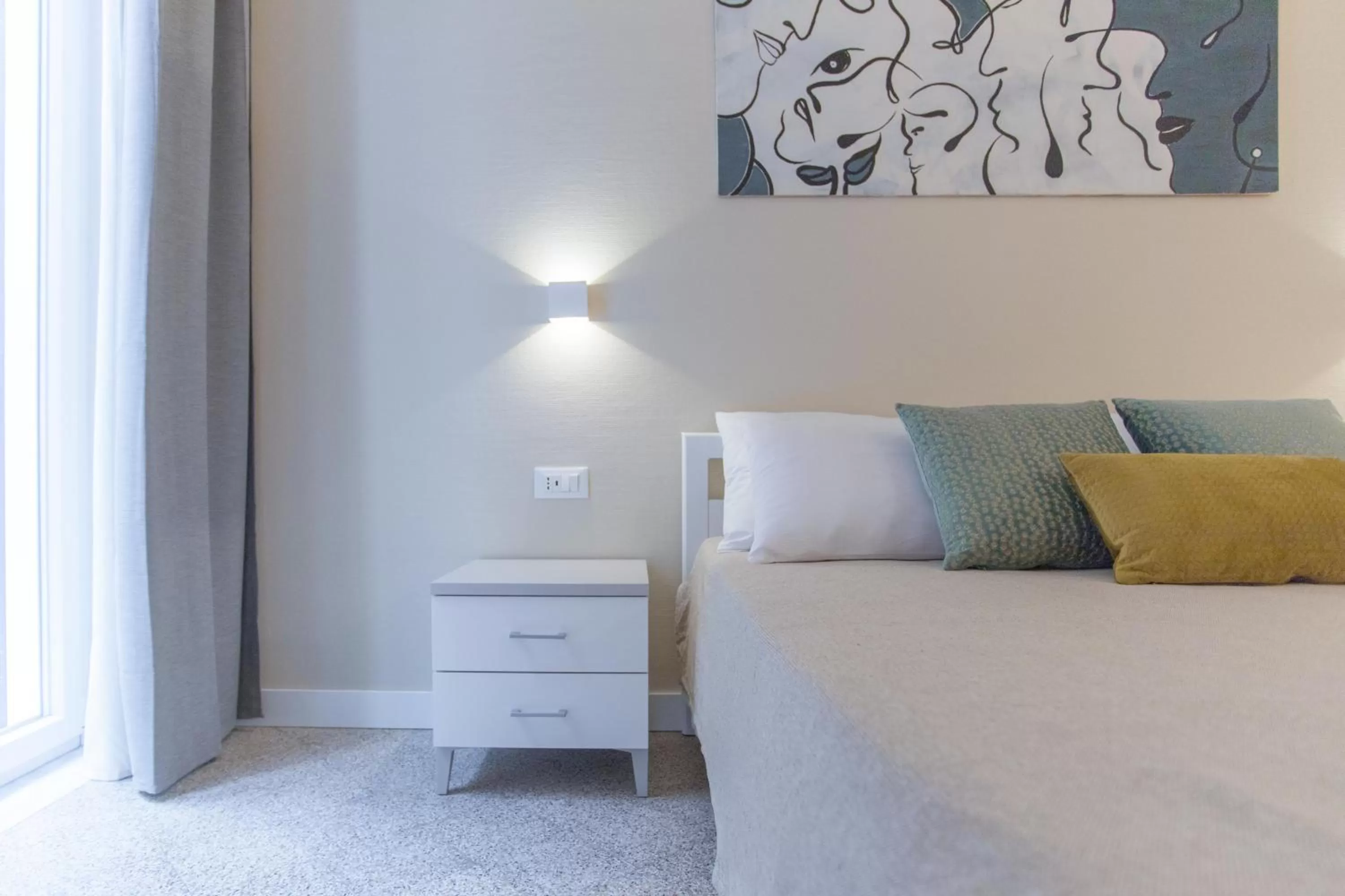 Bed in Donna Isa B&B