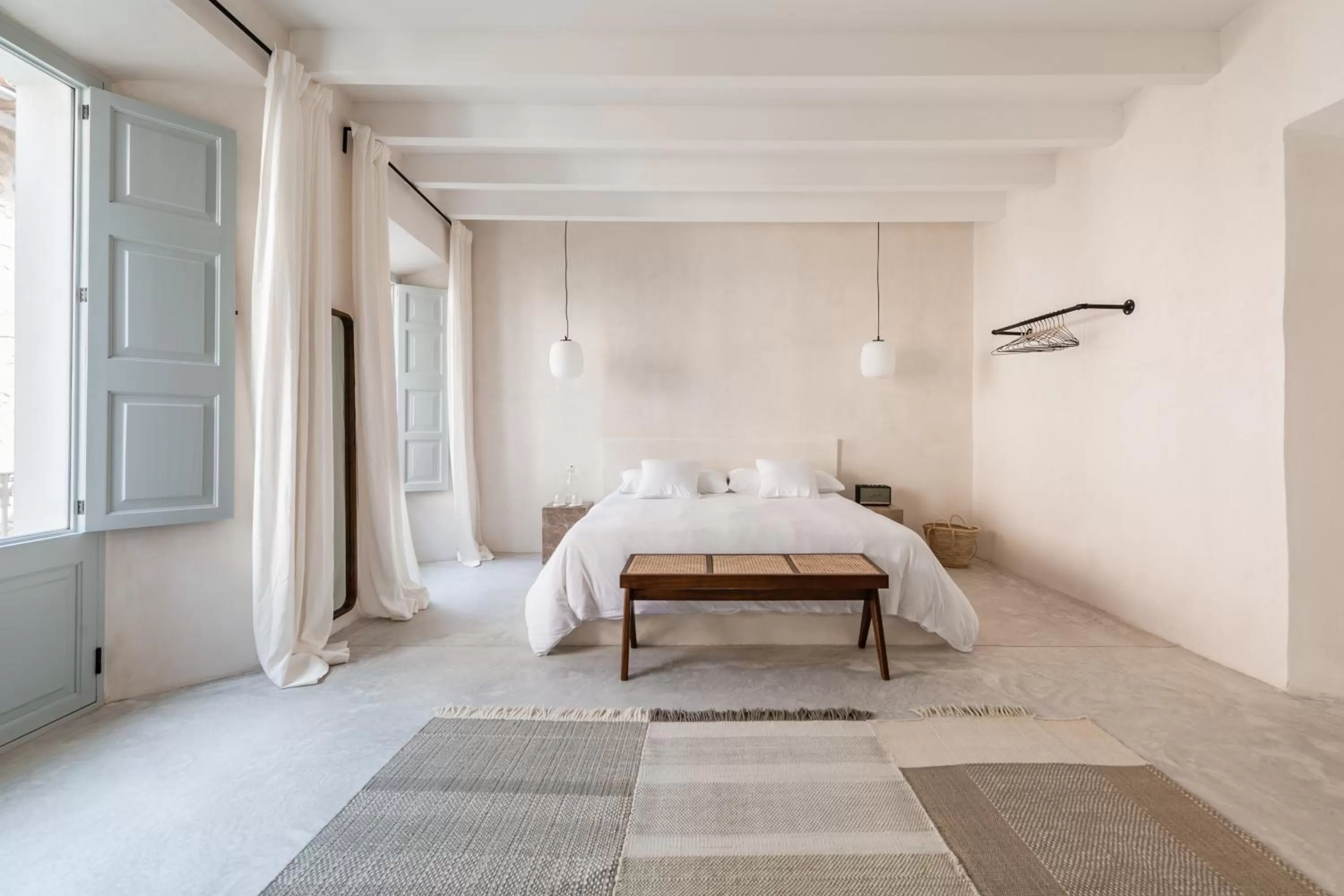 Bedroom, Bed in Meem Townhouse