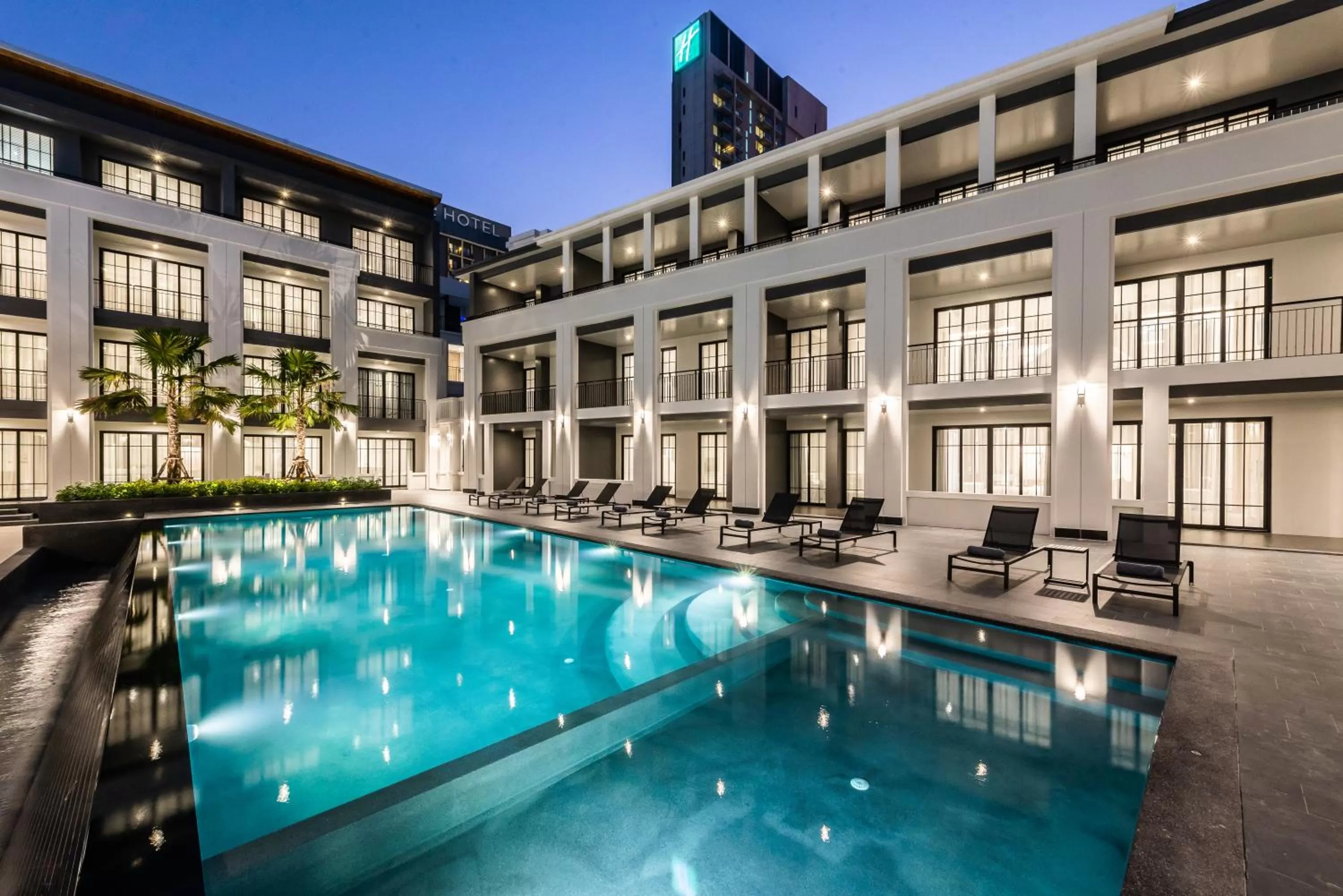 Property building in One Patio Hotel Pattaya - SHA Extra Plus