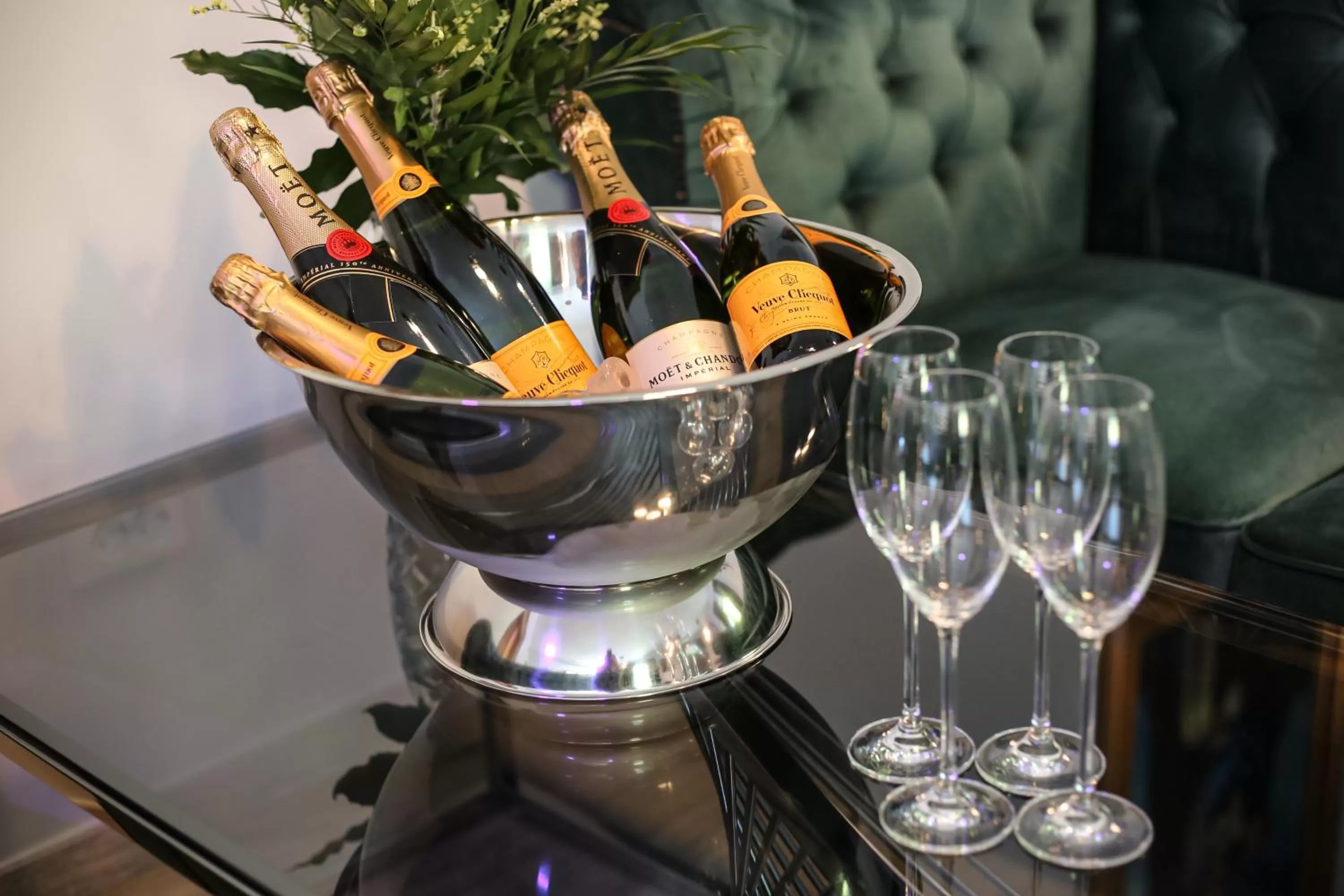 Alcoholic drinks in Hotel Waldeslust