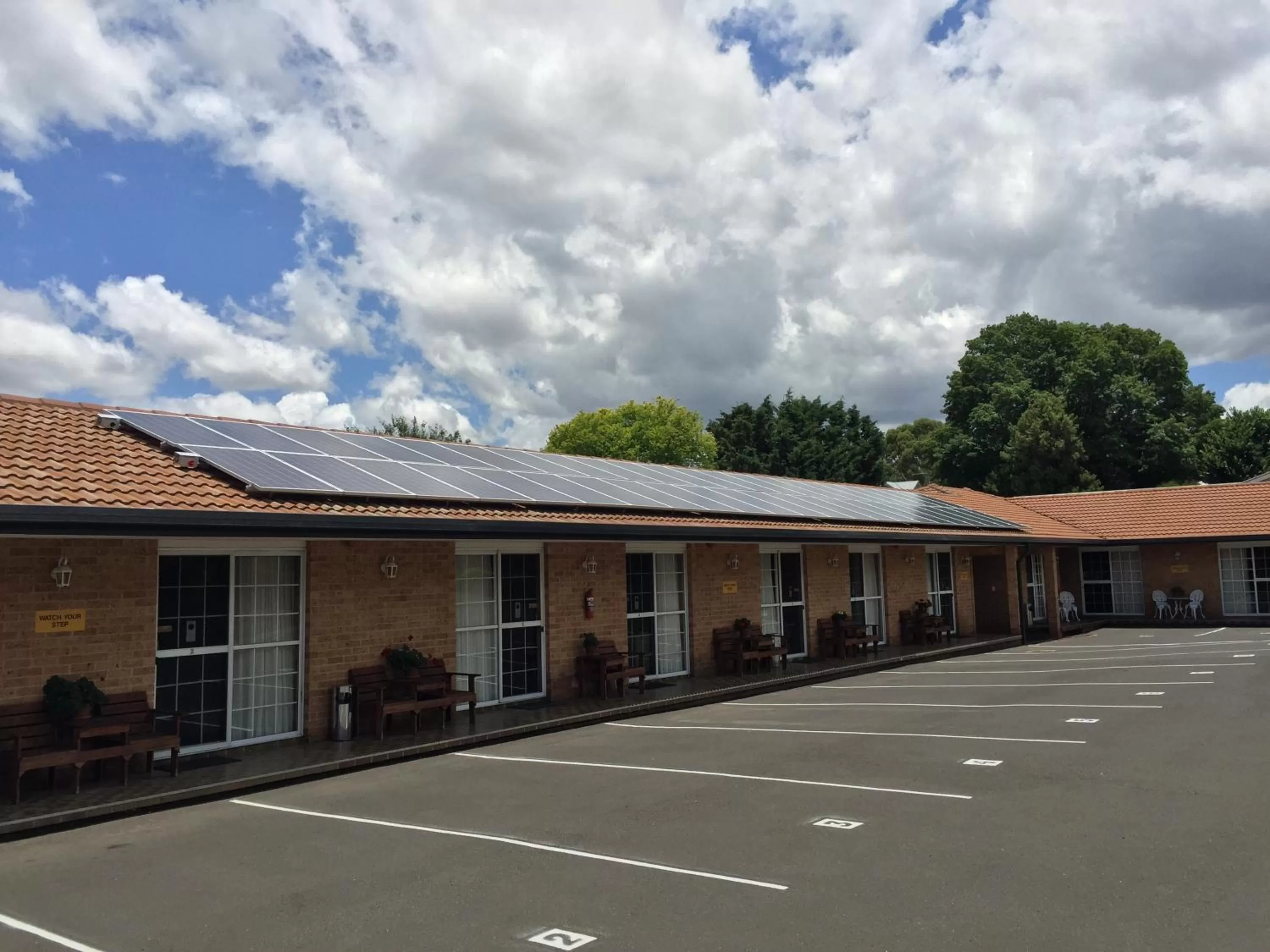 Property building in White Lanterns Motel