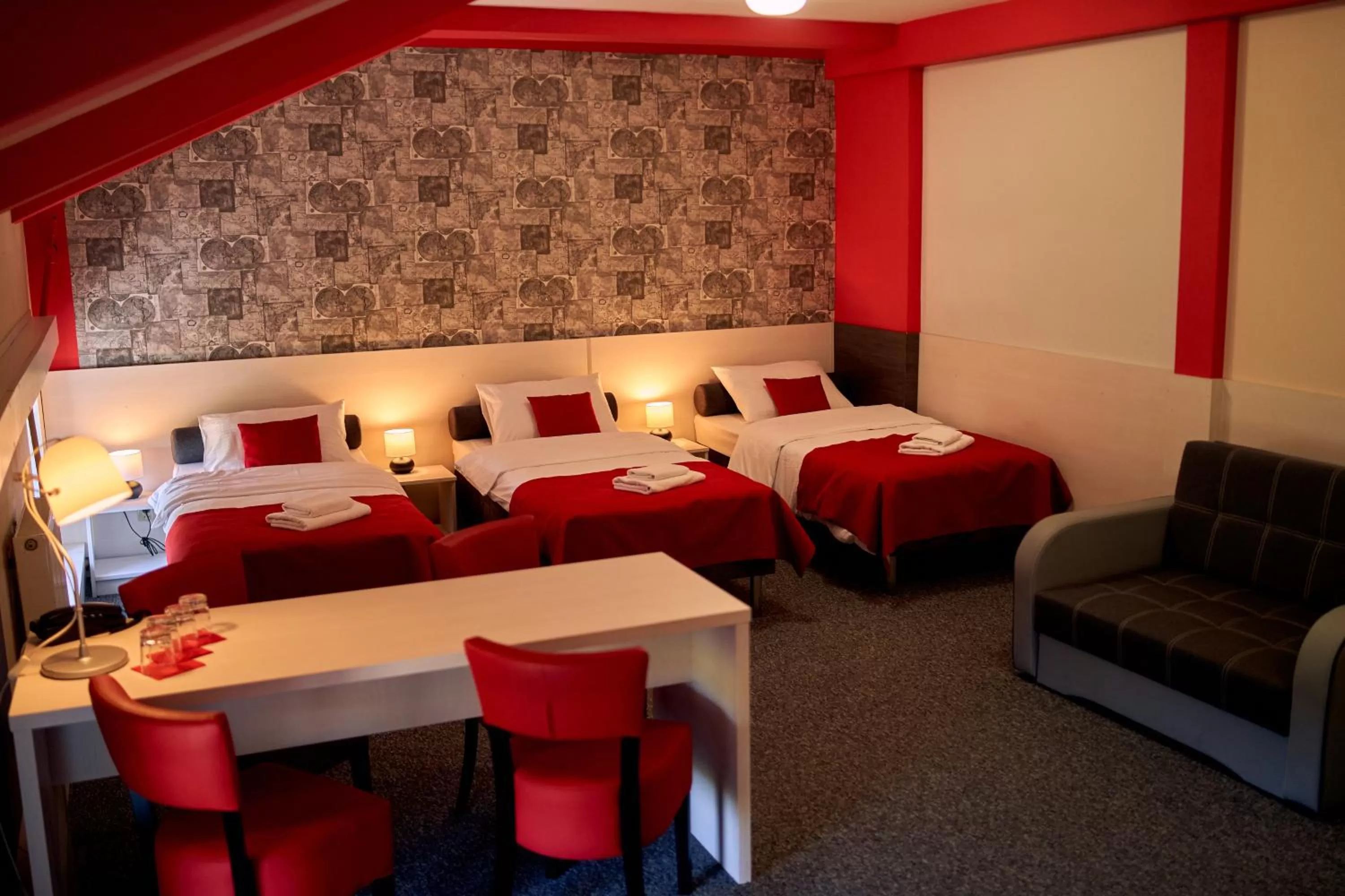 Bed in Hotel Przystanek Torun