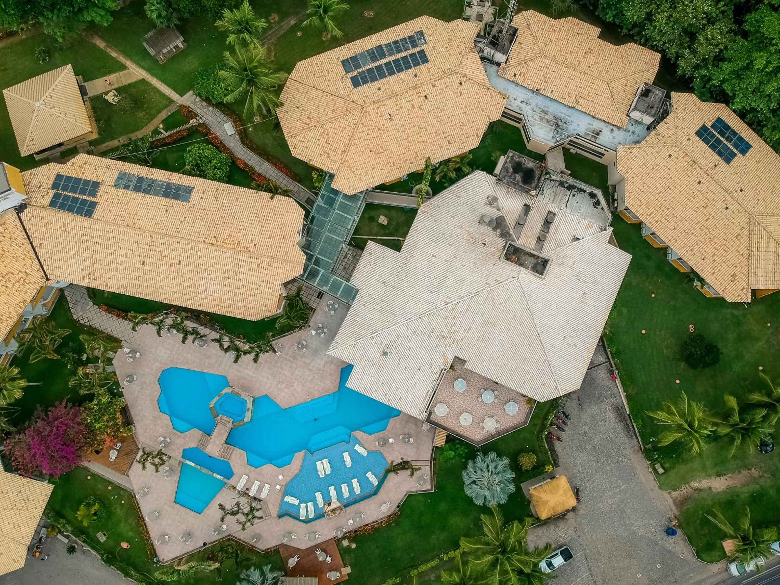 Bird's eye view in Bosque do Porto Praia Hotel
